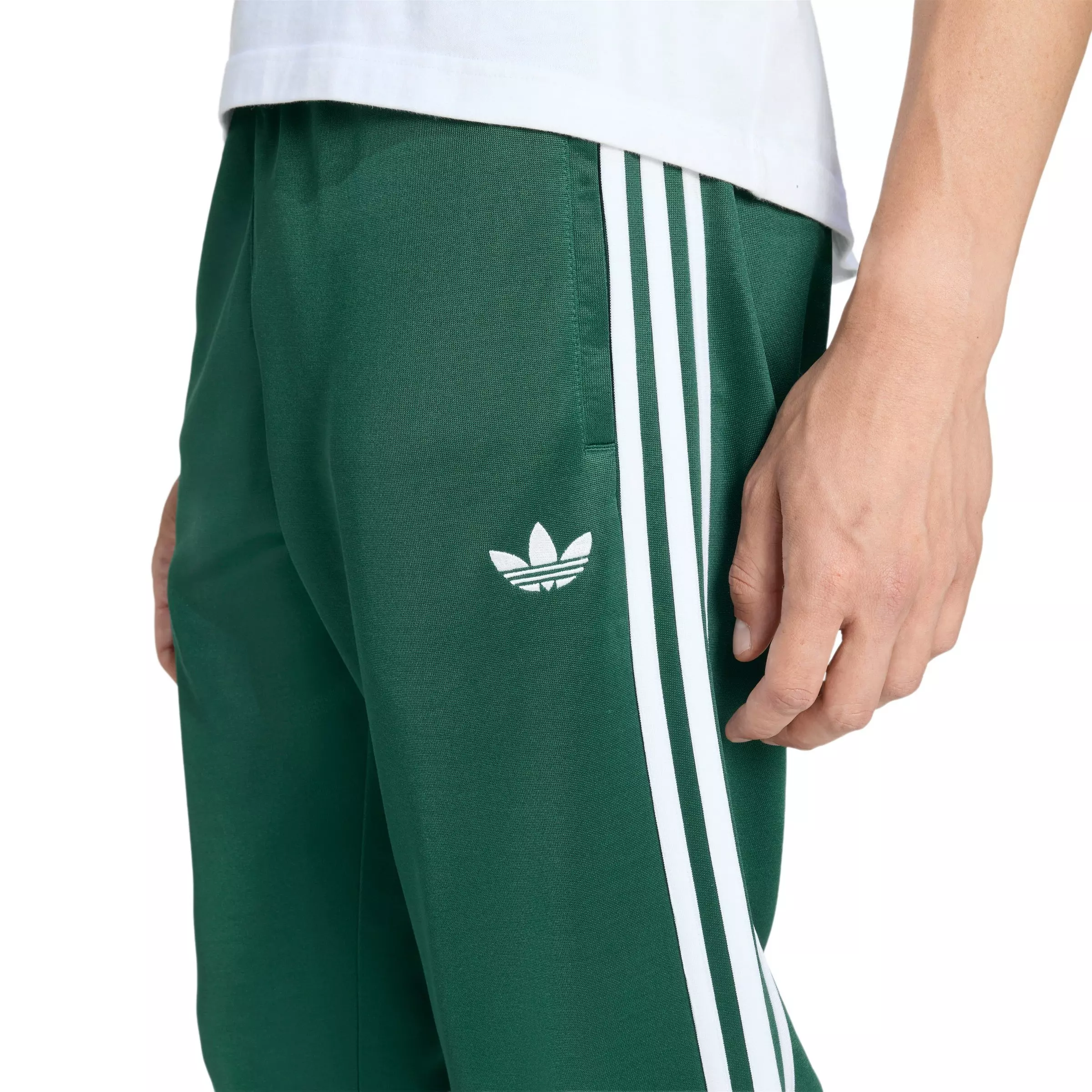adidas Originals Men's SST Track Pants - Green - GREEN