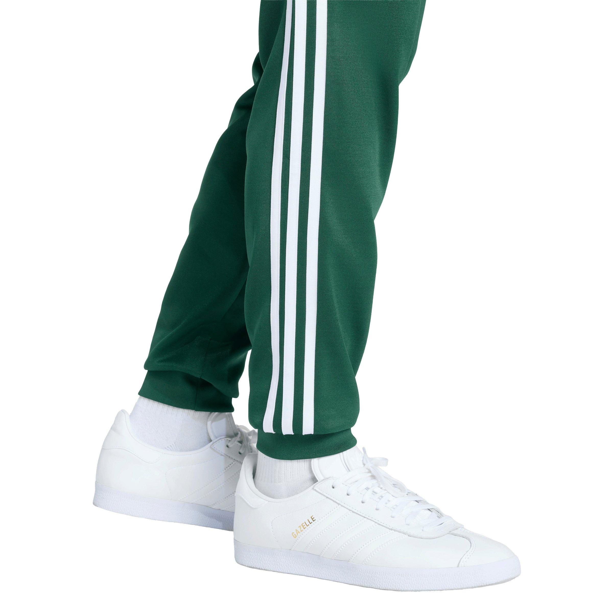 adidas Originals Men's SST Track Pants -Green - GREEN Thumbnail View 4