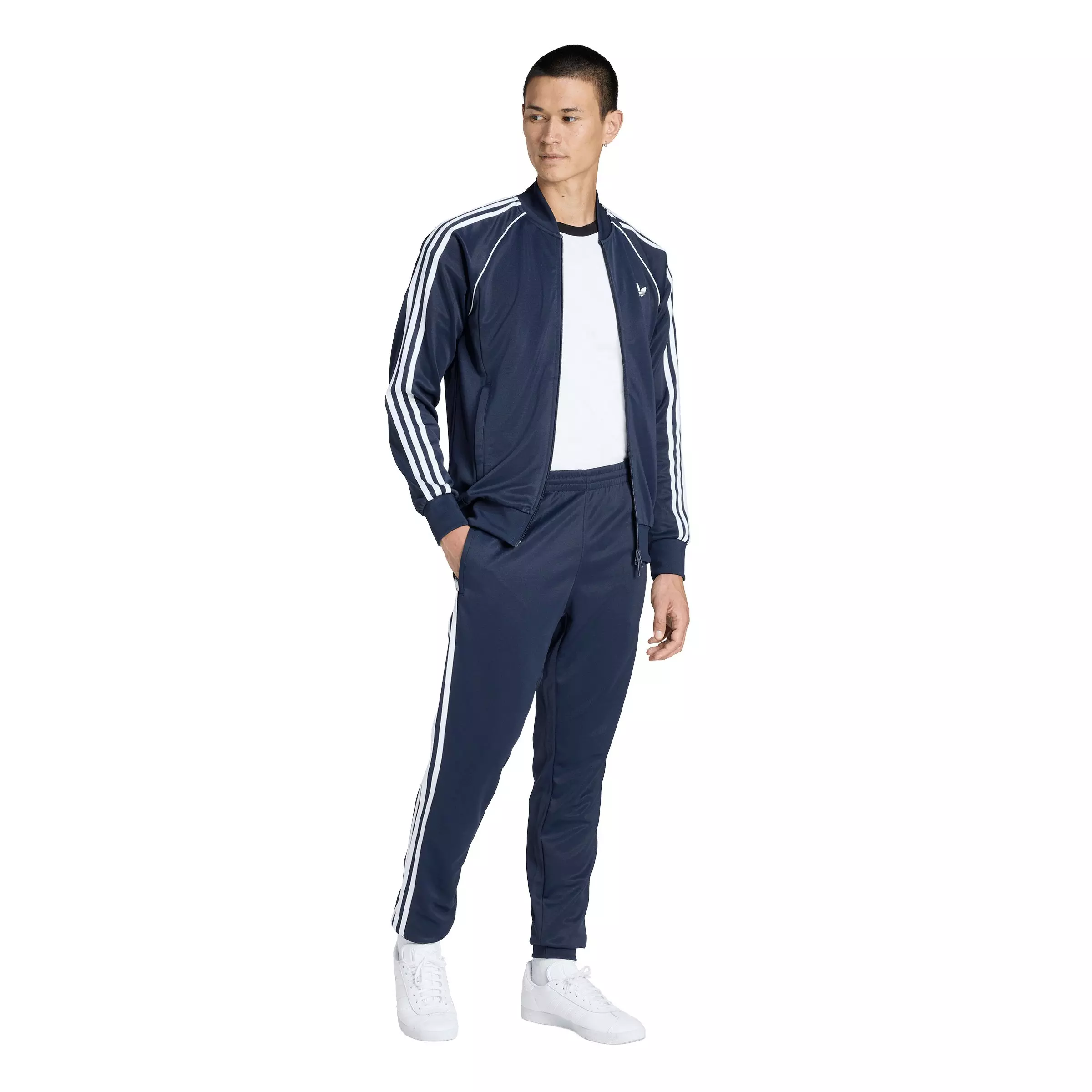 adidas Originals Men's SST Track Pants -Indigo - INDIGO