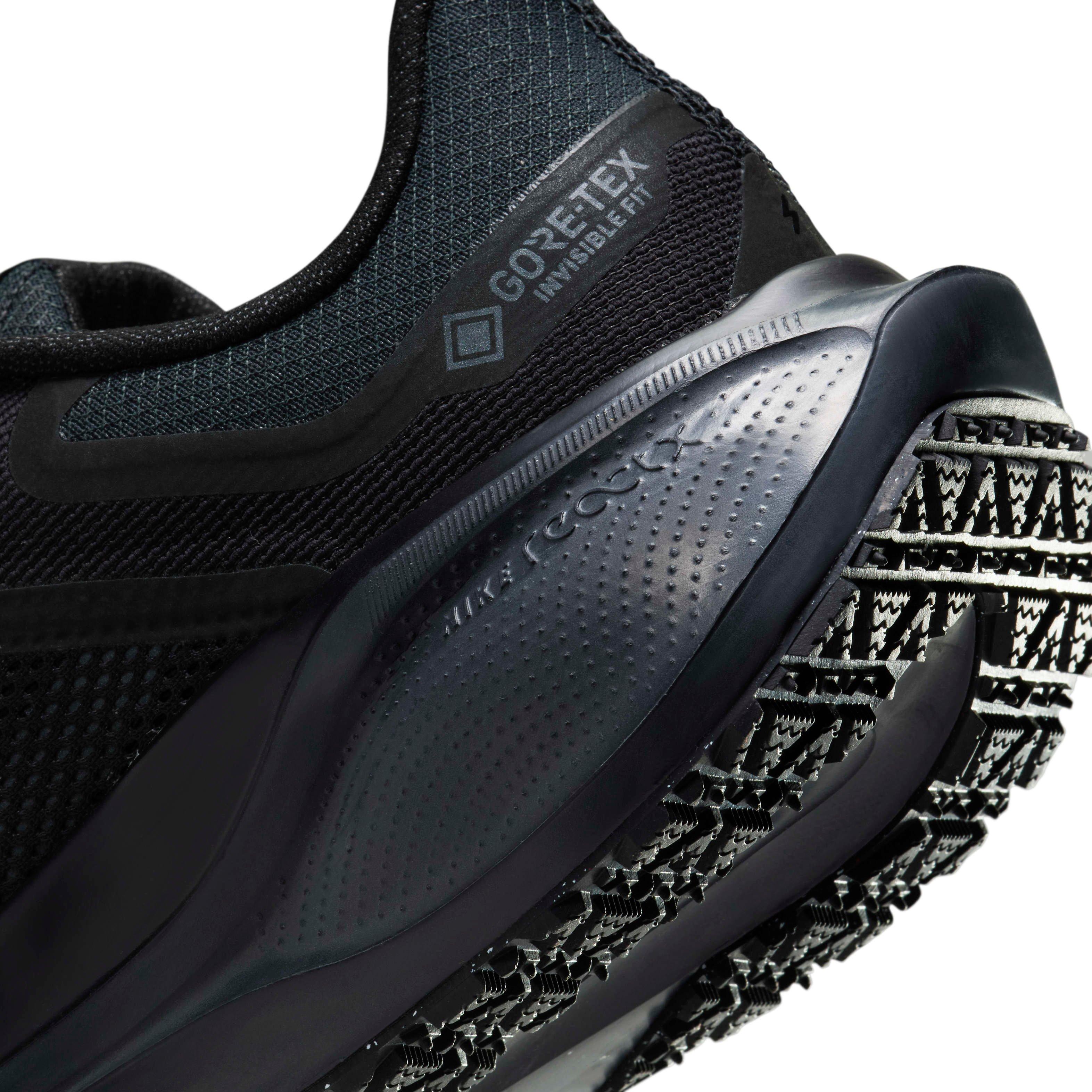 Nike Pegasus 41 GORE-TEX "Black/Anthracite/Black" Women's Running Shoe - BLACK/ANTHRACITE/BLACK Thumbnail View 8