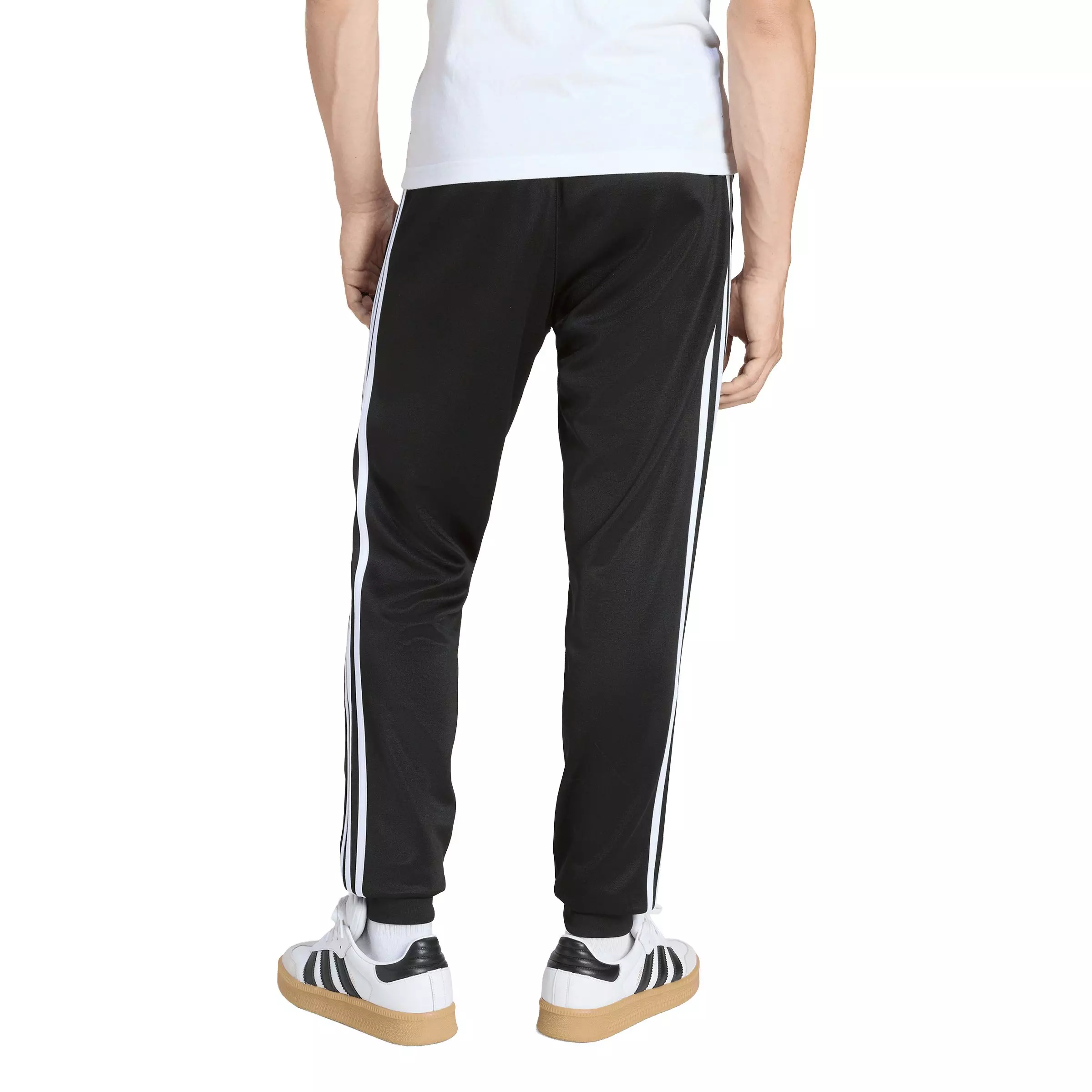 adidas Originals Men's SST Track Pants - Black - BLACK