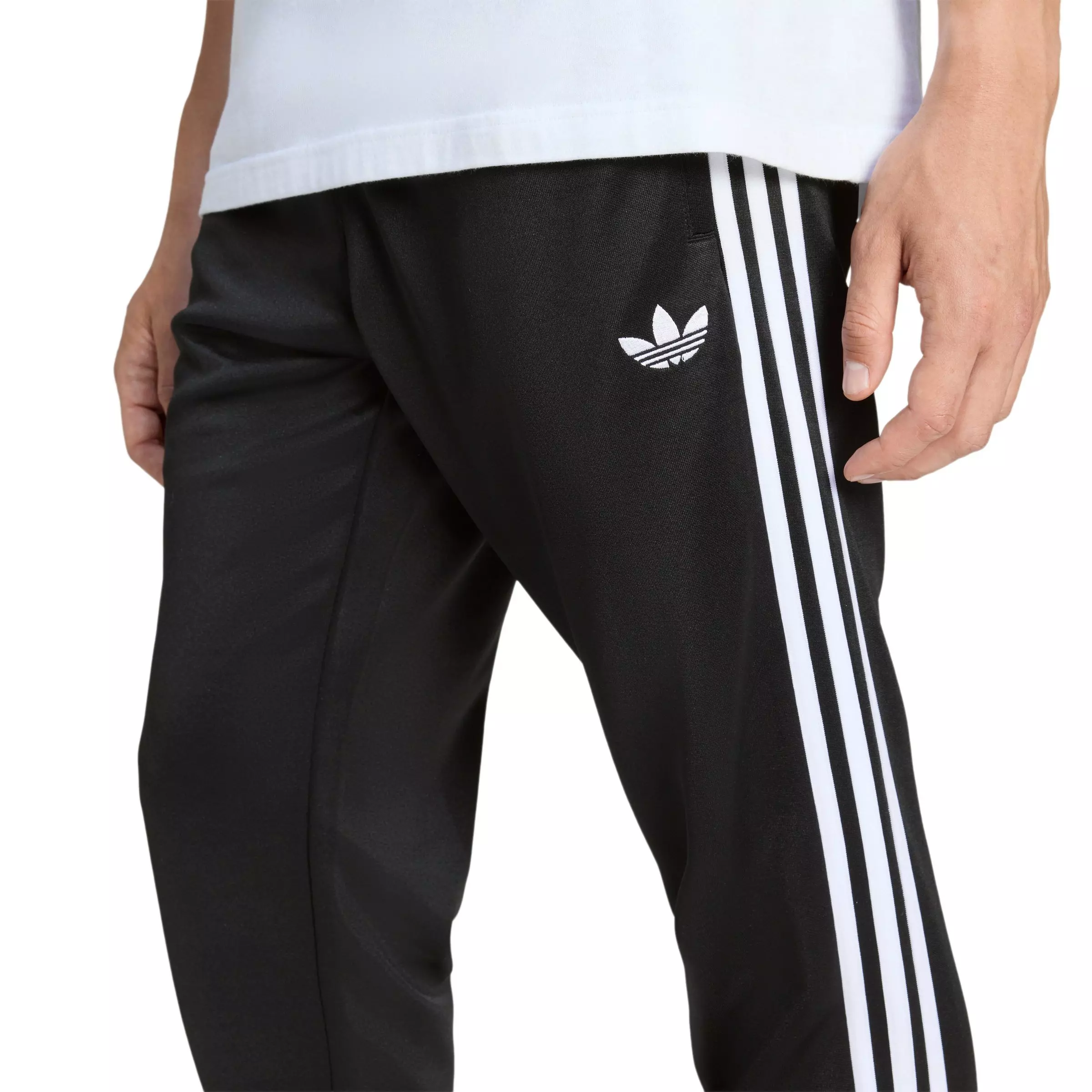 adidas Originals Men's SST Track Pants - Black - BLACK