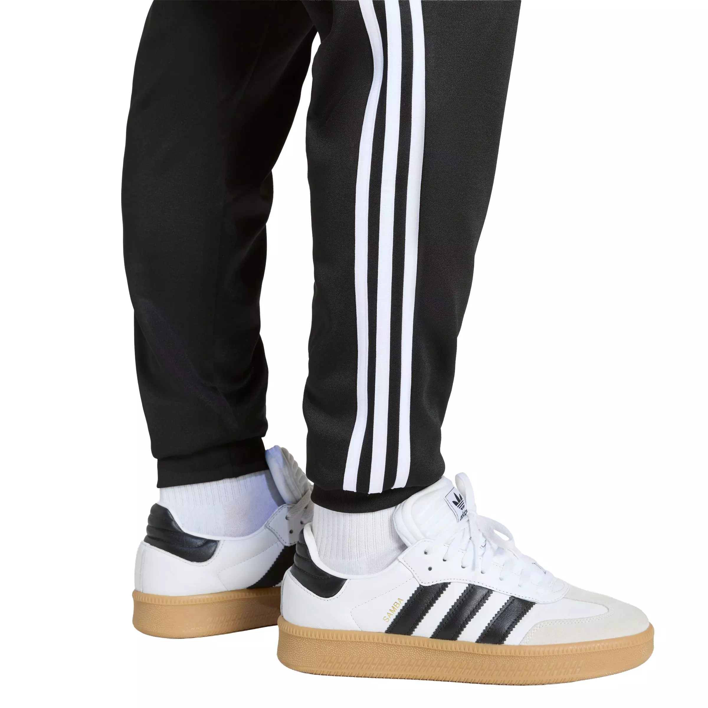 adidas Originals Men's SST Track Pants -Black - BLACK