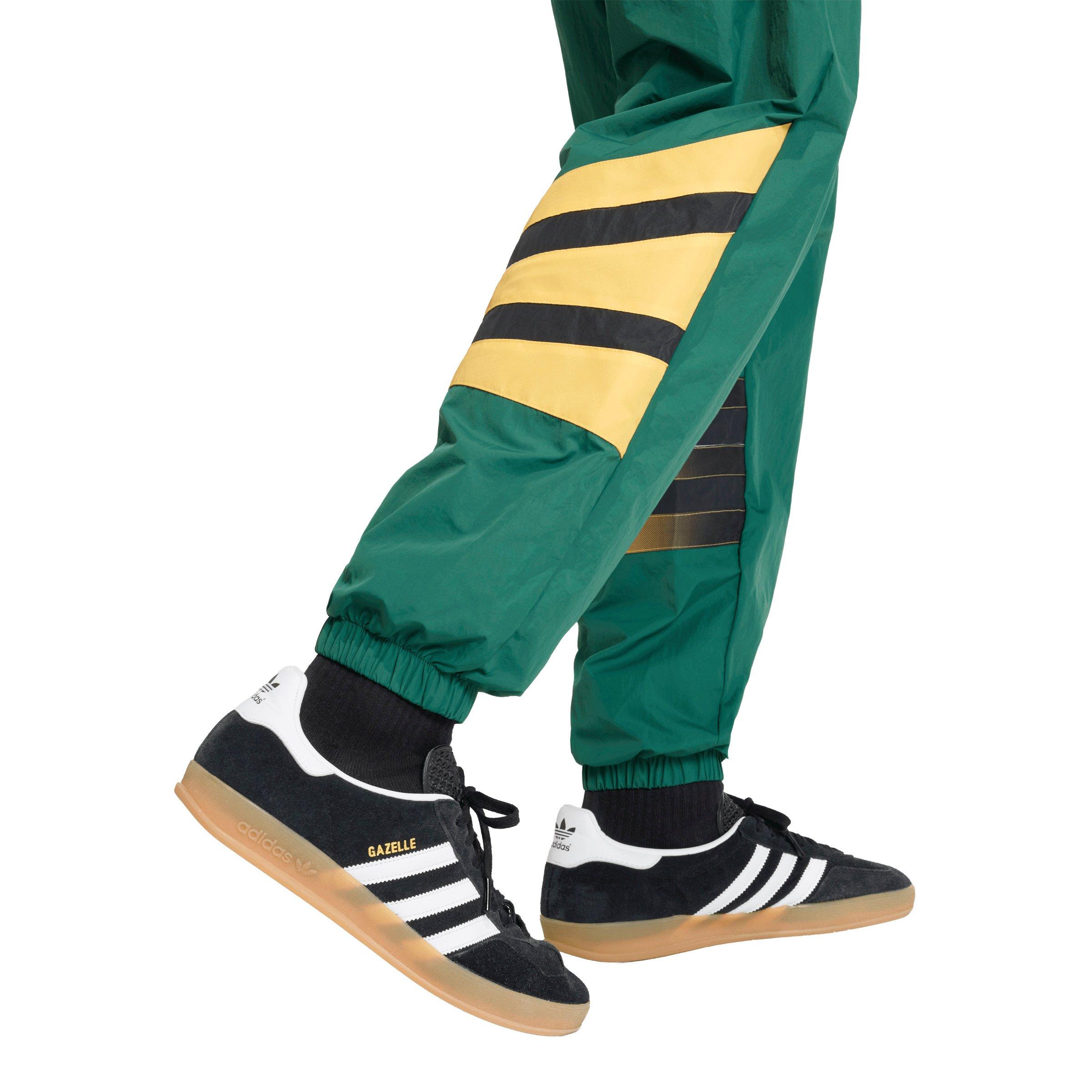 adidas Originals Men's Santiago Track Pants -Green - GREEN Thumbnail View 4