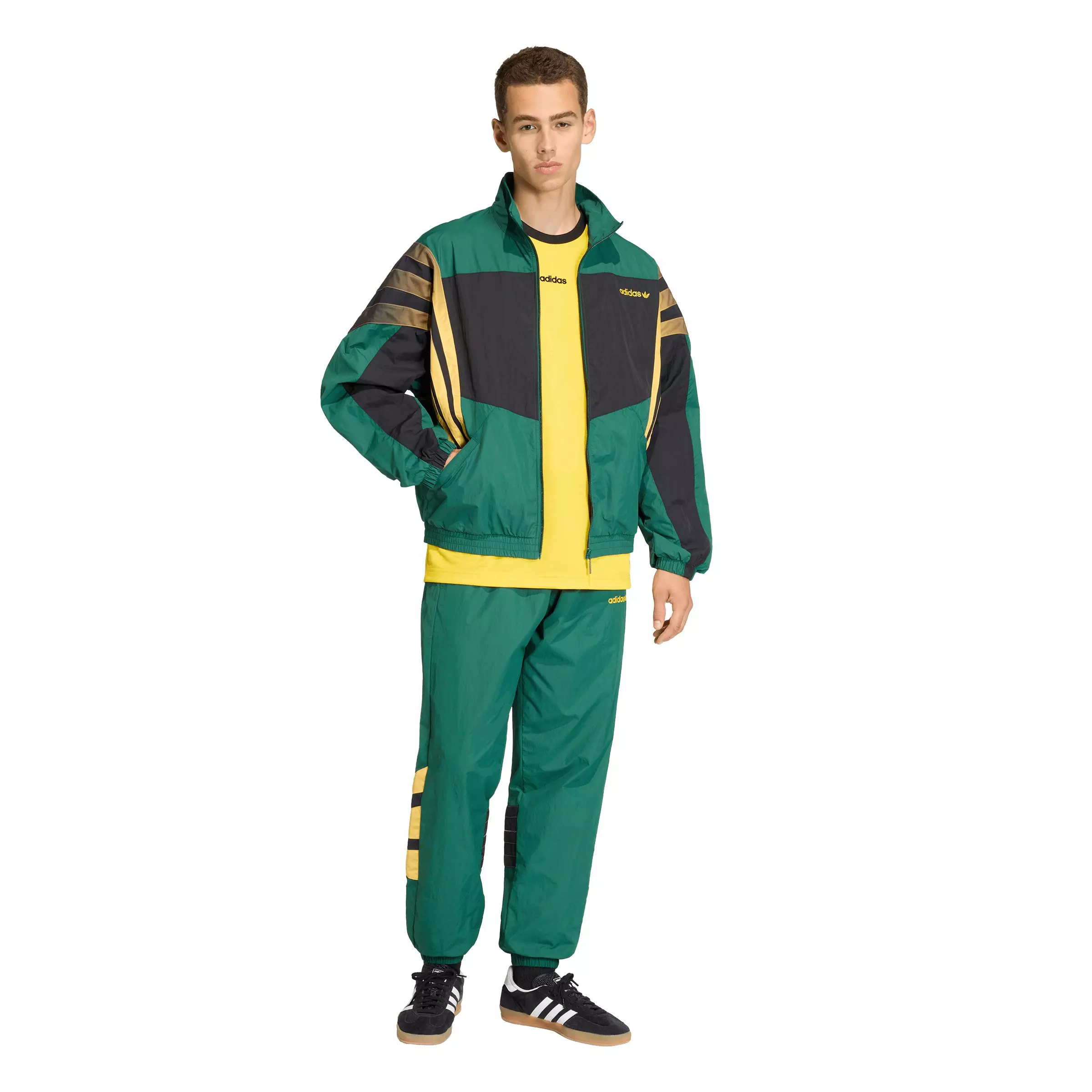 adidas Originals Men's Santiago Track Pants - Green - GREEN