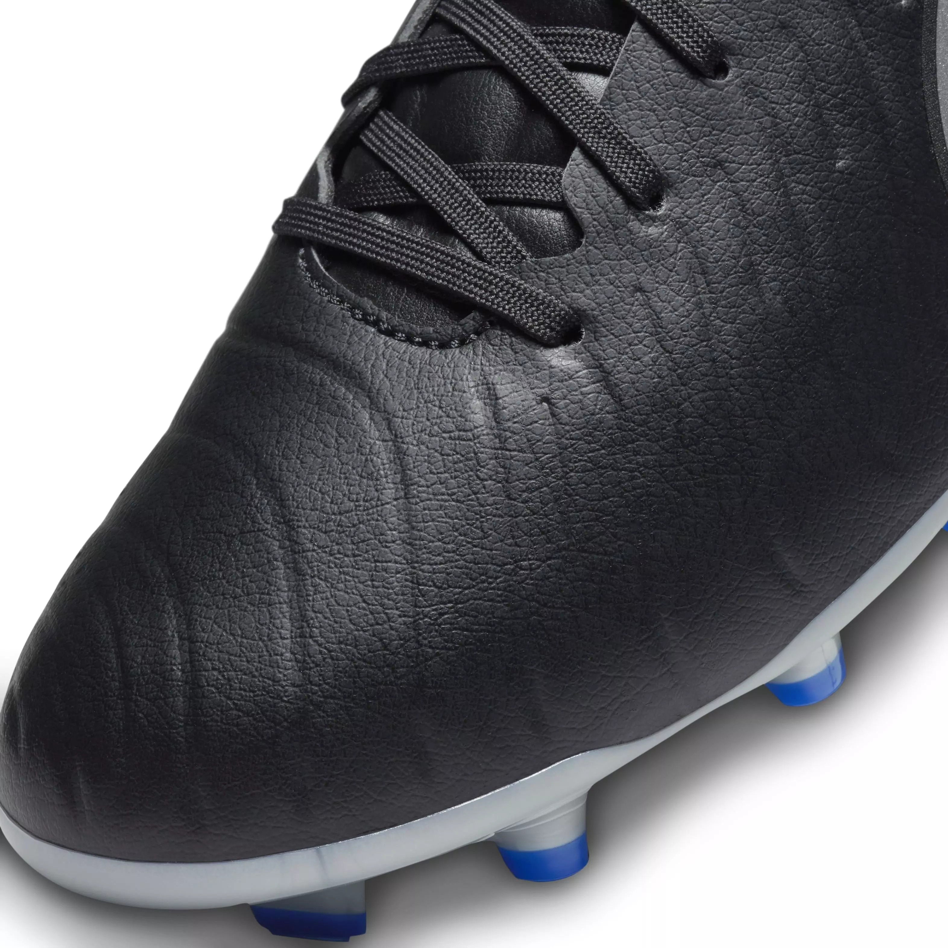 Nike Tiempo Legend 10 Academy Multi "Black/Hyper Royal/Chrome" Men's Soccer Cleat - BLACK/ROYAL/CHROME