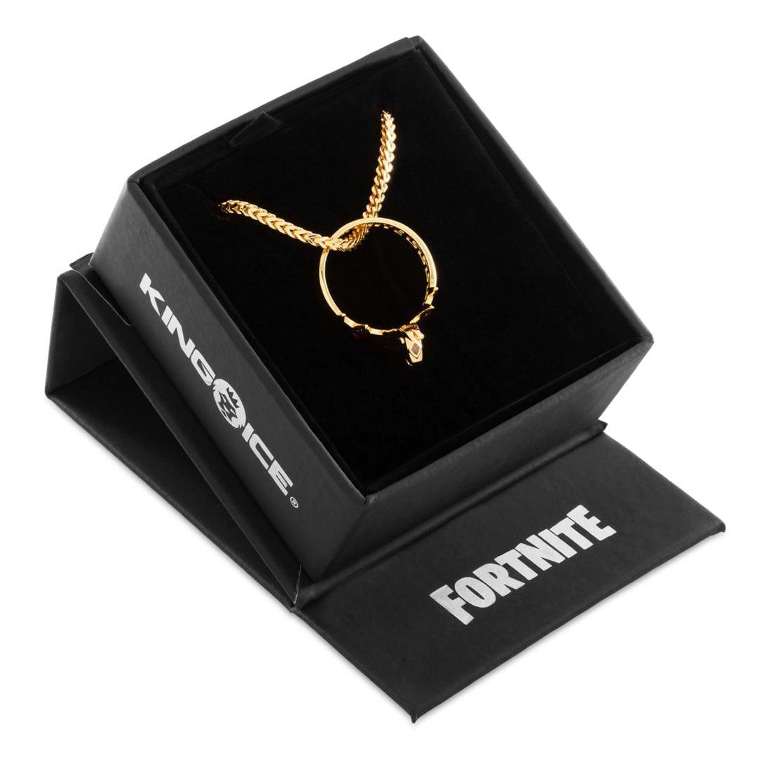 King Ice X Fortnite - Victory Crown Necklace - GOLD