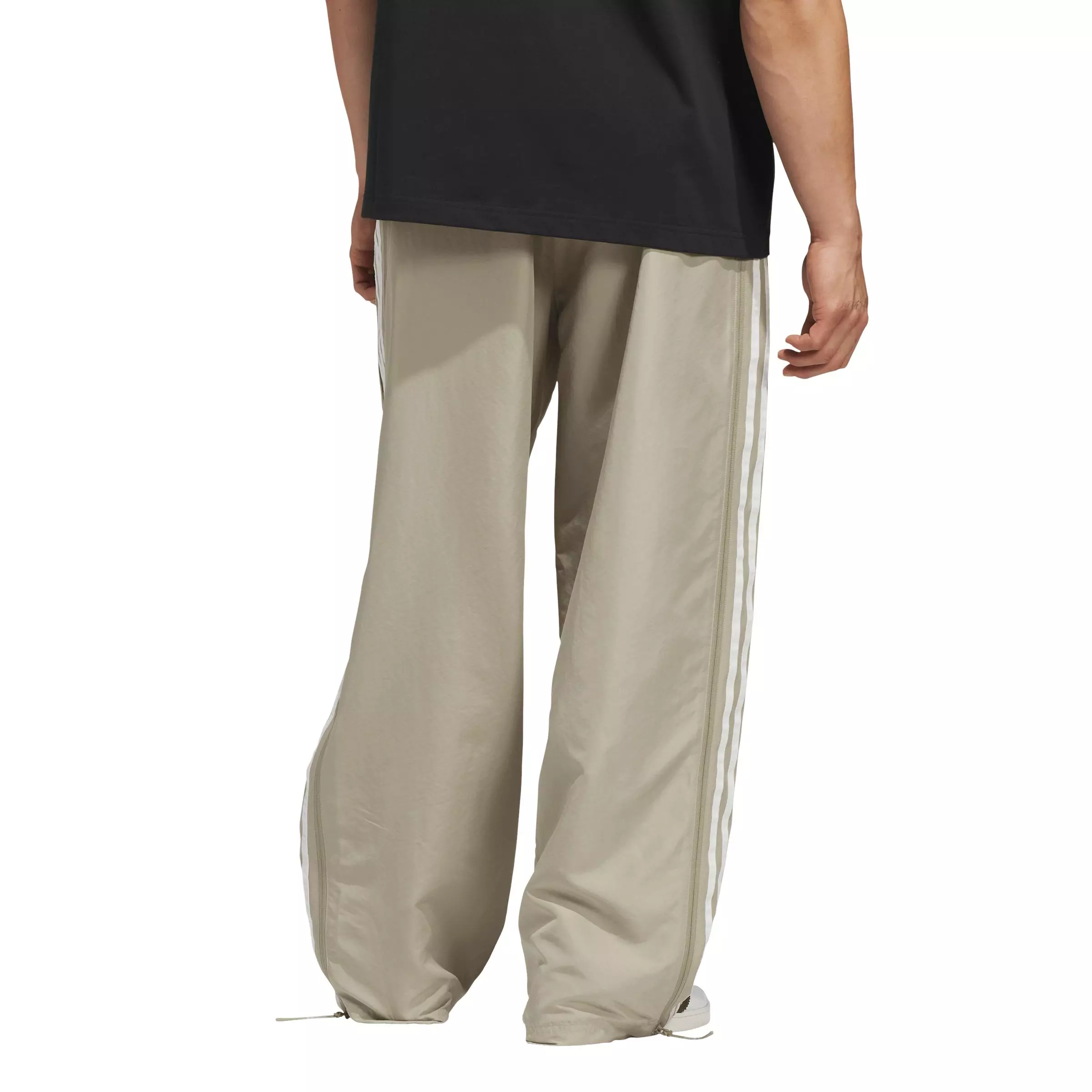 adidas Originals Men's Basketball Windbreaker Pants -Khaki - KHAKI