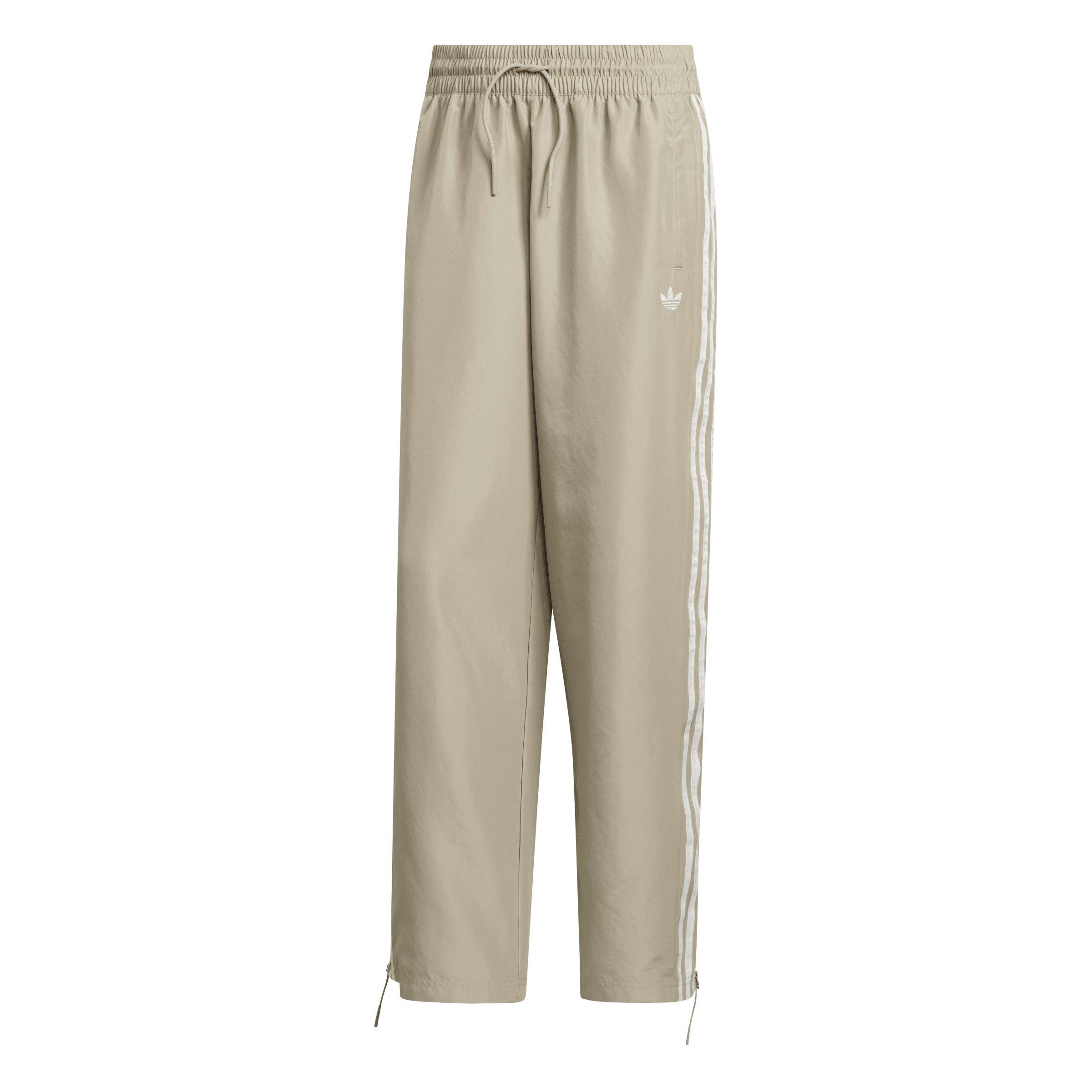 adidas Originals Men's Basketball Windbreaker Pants -Khaki - KHAKI Thumbnail View 6