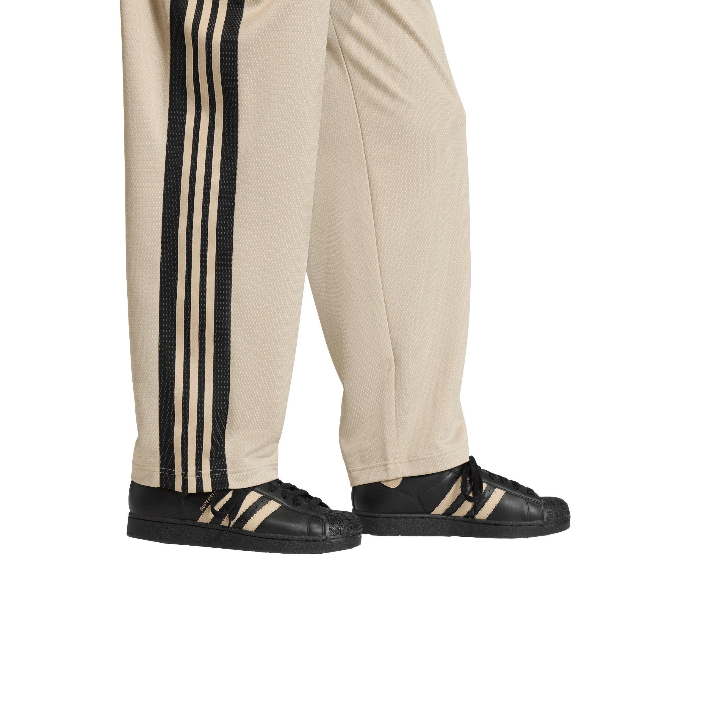 adidas Originals Men's Loose Mesh Trackpants -Khaki - KHAKI Thumbnail View 4