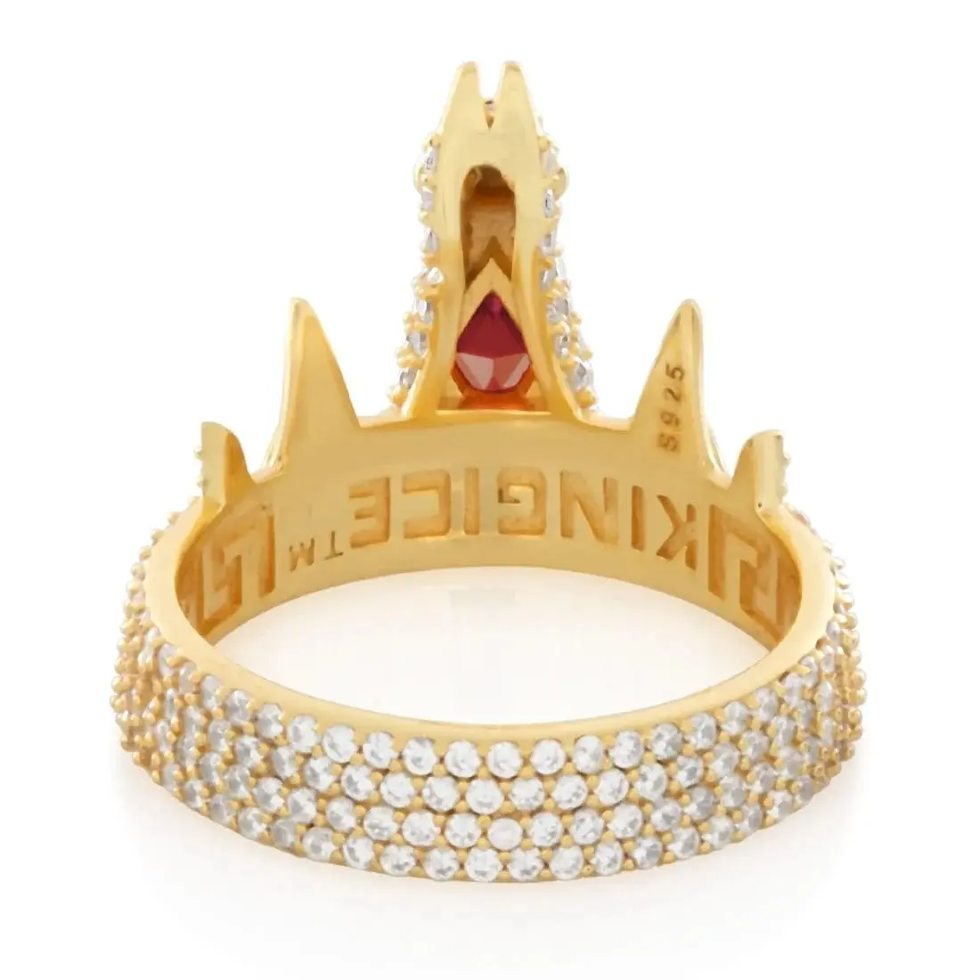 King Ice X Fortnite - Iced Victory Crown Ring - GOLD