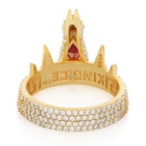 King Ice X Fortnite - Iced Victory Crown Ring - GOLD