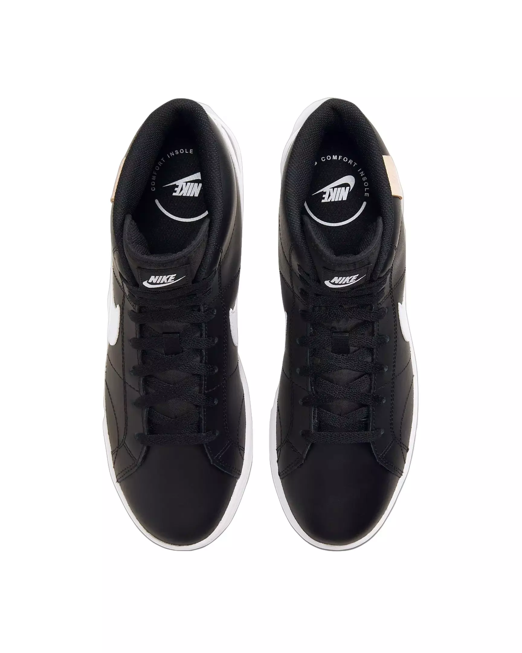 Nike Court Royale 2 Mid "Black/White Onyx/White" Men's Shoe - BLACK/WHITE/WHITE