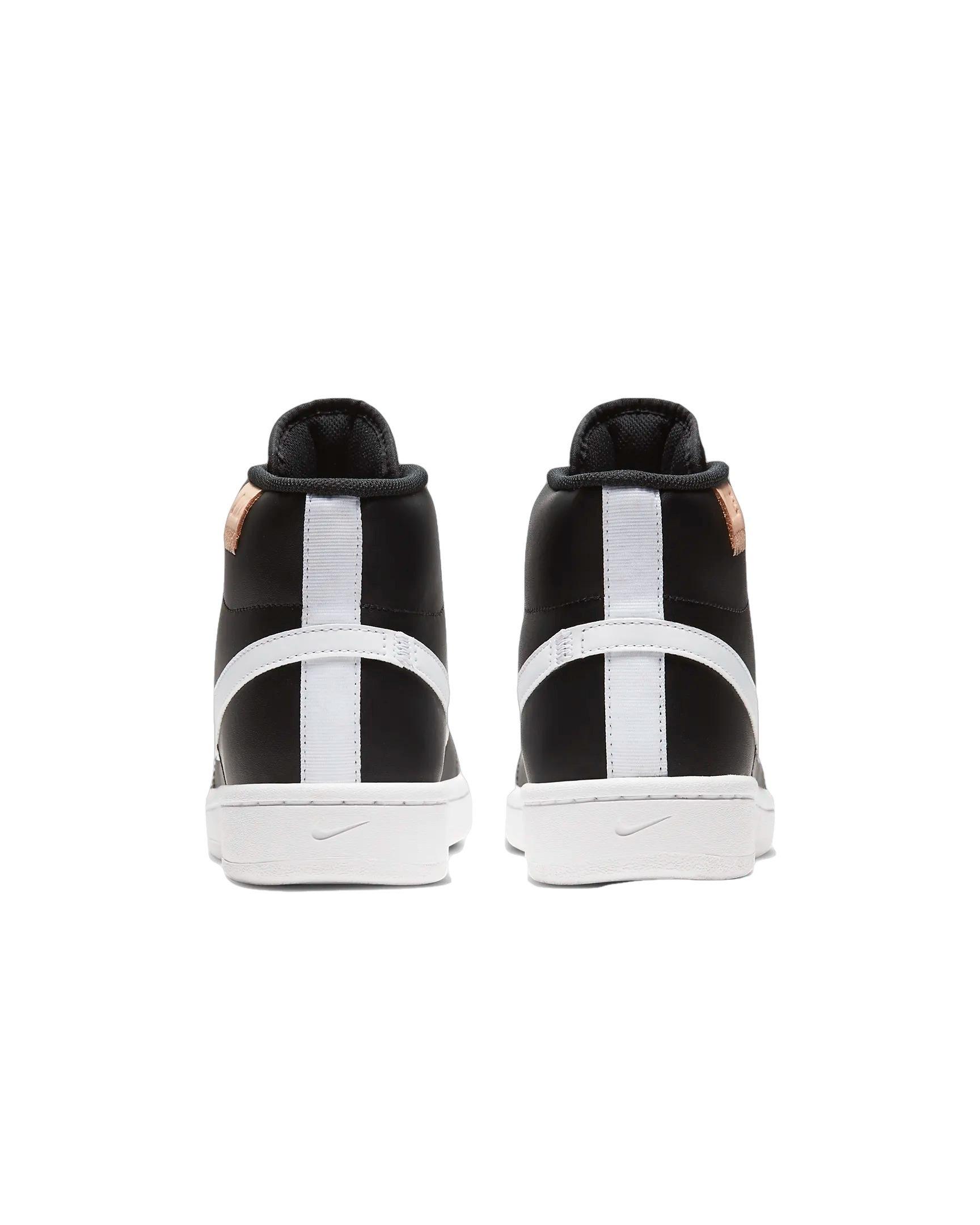 Nike Court Royale 2 Mid "Black/White Onyx/White" Men's Shoe - BLACK/WHITE/WHITE Thumbnail View 5