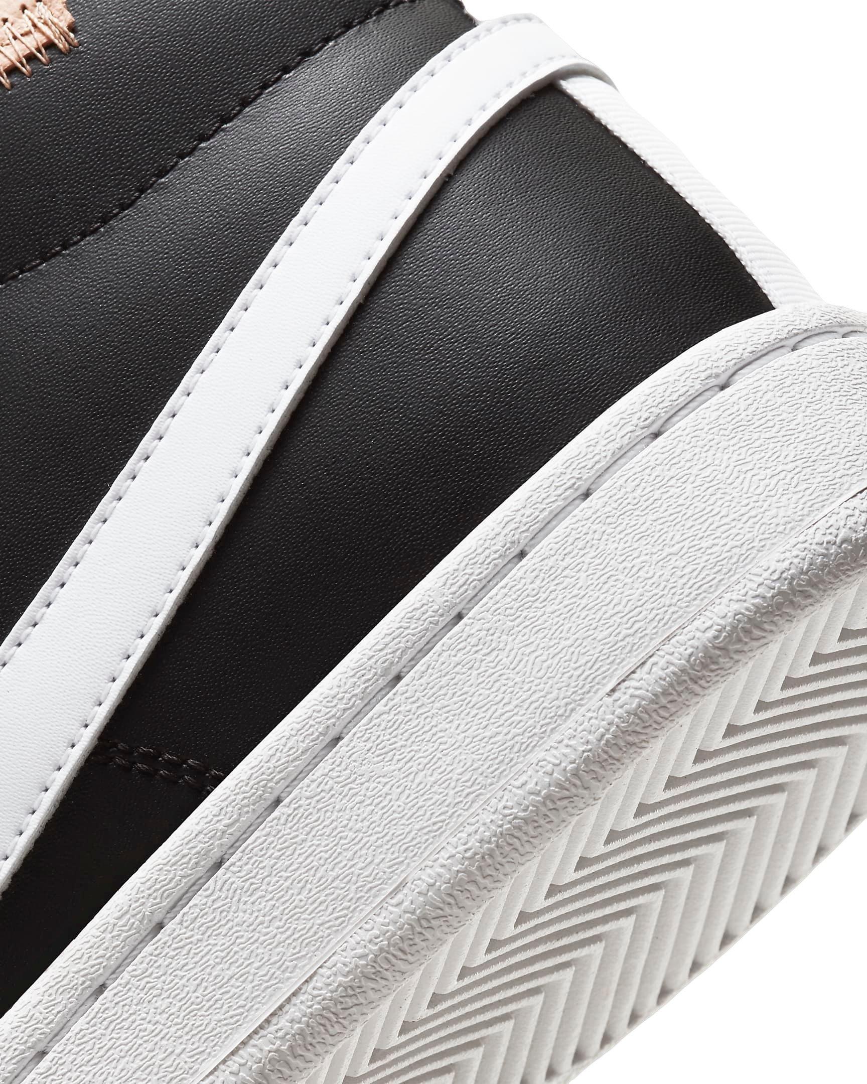 Nike Court Royale 2 Mid "Black/White Onyx/White" Men's Shoe - BLACK/WHITE/WHITE Thumbnail View 8