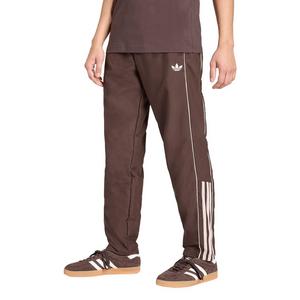 adidas Originals Men's Half Stripes Track Pants -Coffee