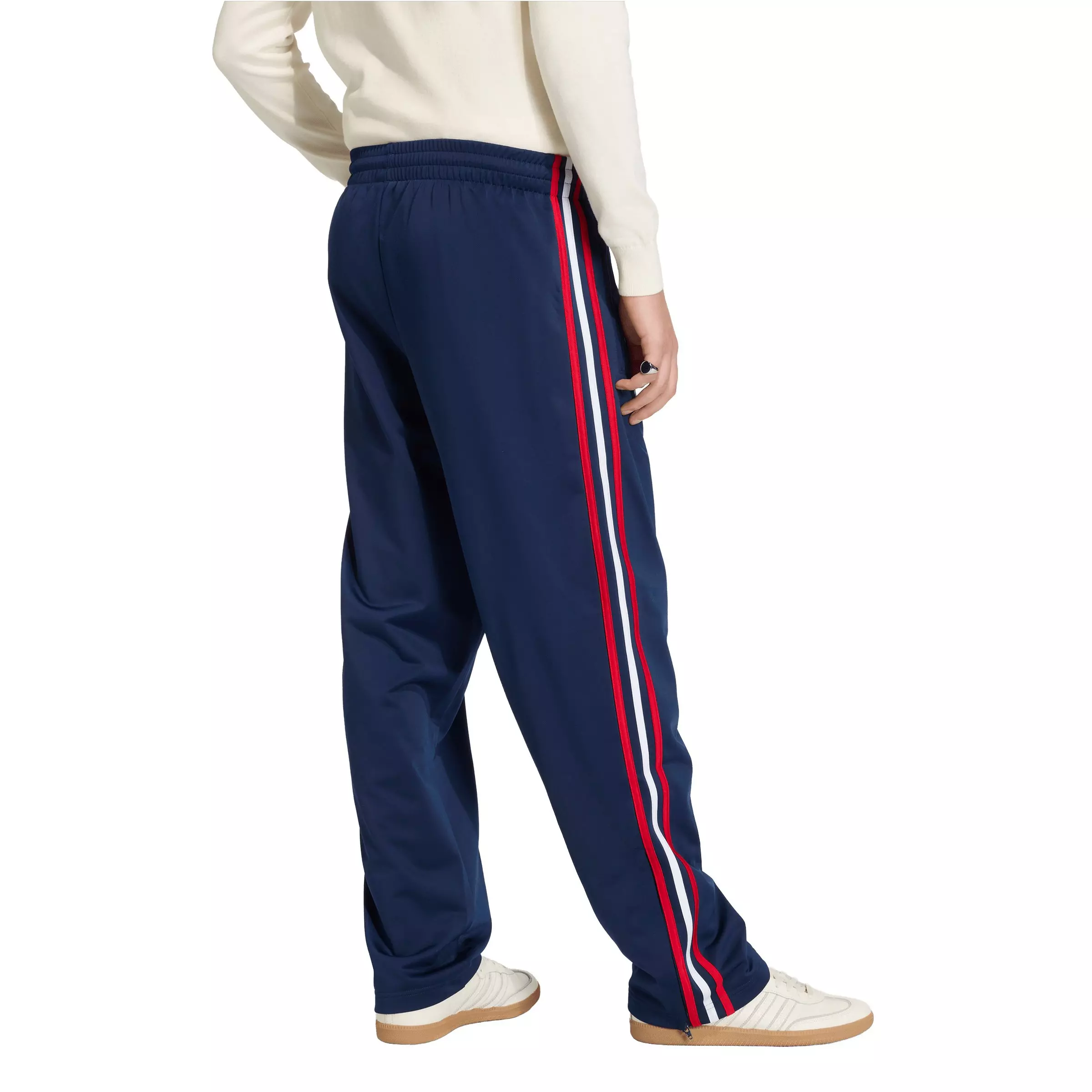 adidas Originals Men's Firebird Track Pants -Indigo/Red - INDIGO/RED