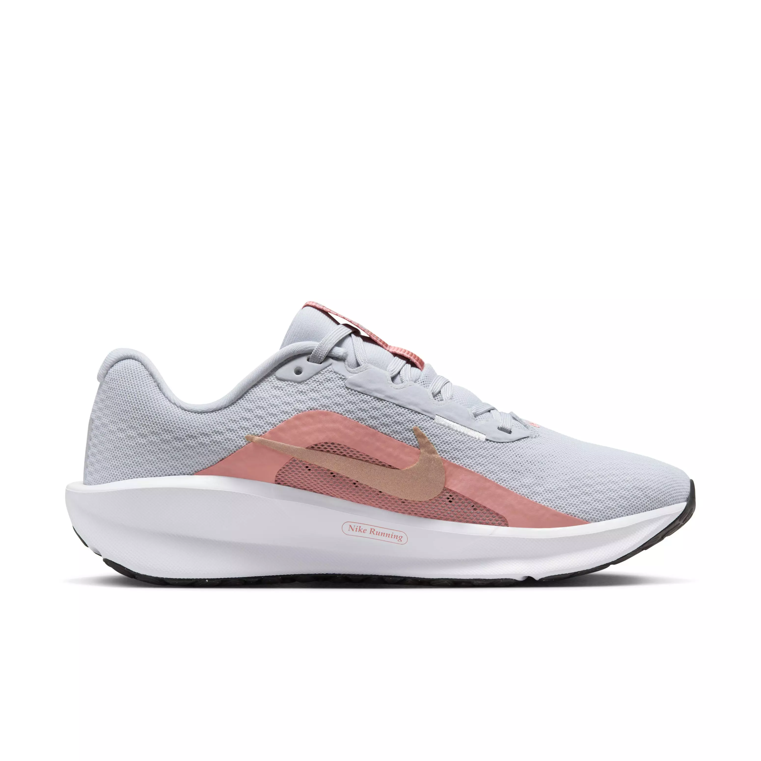 Nike Downshifter 13 "White/Red Stardust/Black/Metallic Red Bronze" Women's Running Shoe - WHITE/RED/BLACK/BRONZE