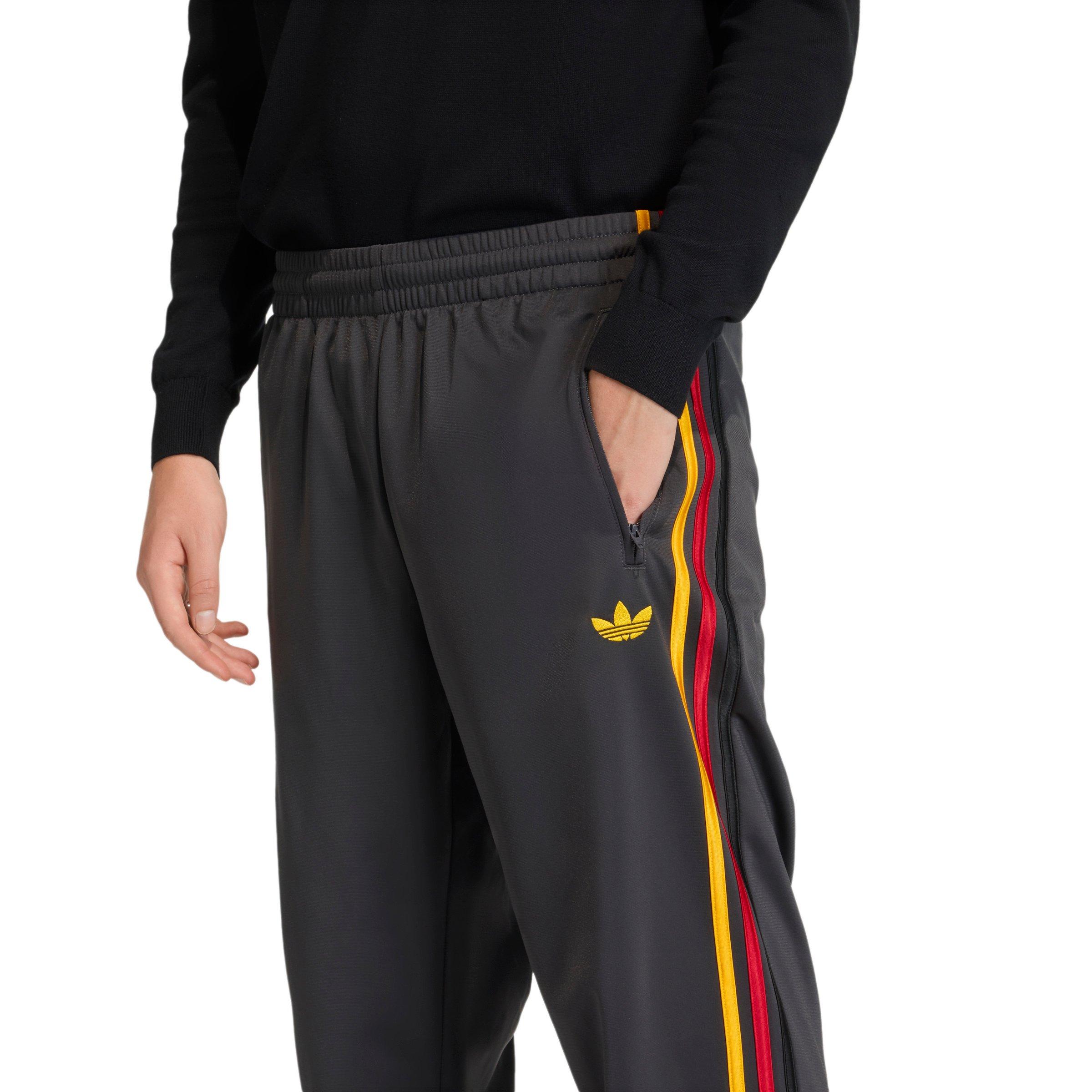 adidas Originals Men's Firebird Track Pants - Black/Gold/Red - BLACK/GOLD/RED Thumbnail View 3