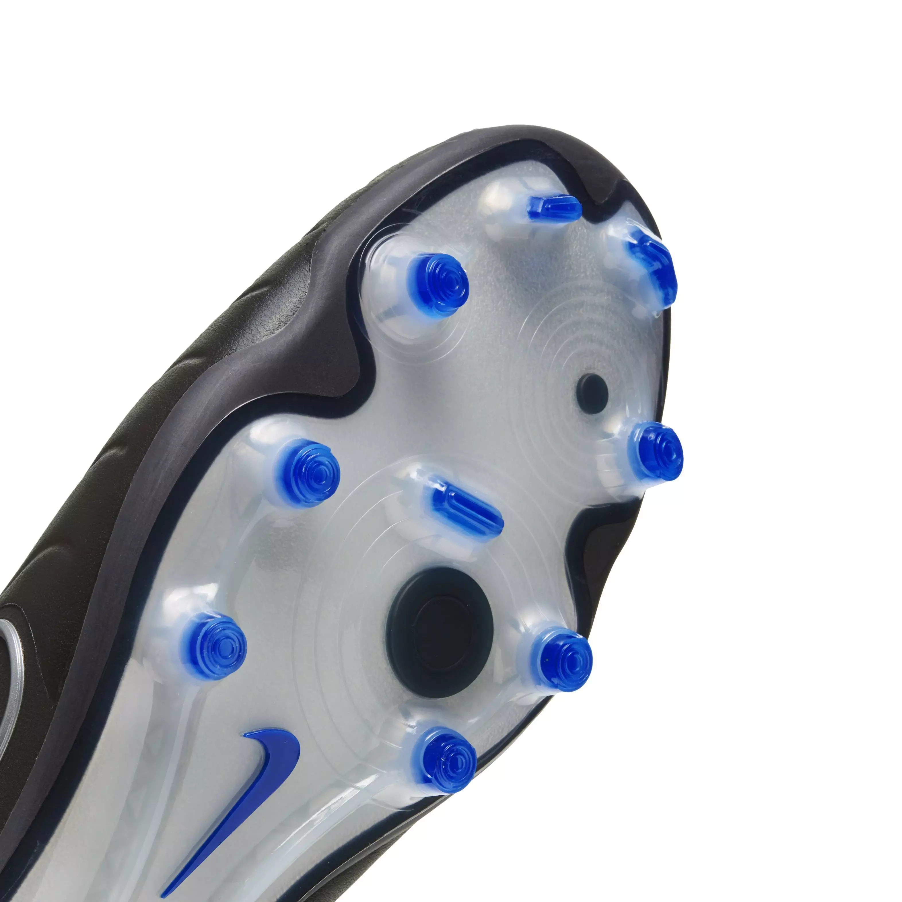 Nike Tiempo Legend 10 Elite Firm Ground "Black/Hyper Royal/Chrome" Grade School Kids' Soccer Cleat - BLACK/ROYAL/CHROME