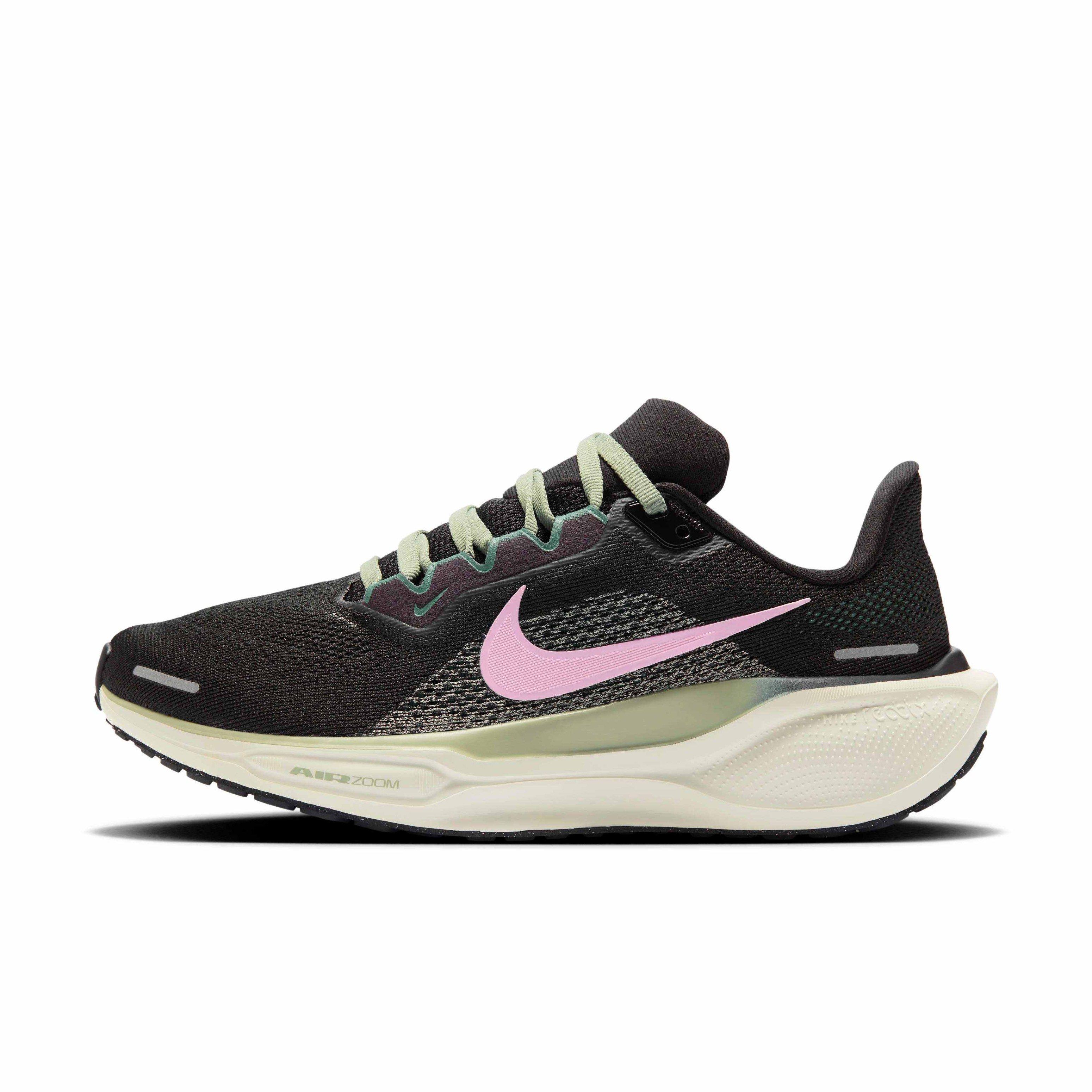 Nike Pegasus 41 "Black/Jade Horizon/Bicoastal/Pink Foam" Women's Running Shoe - BLACK/JADE/BICOASTAL/PINK Thumbnail View 2
