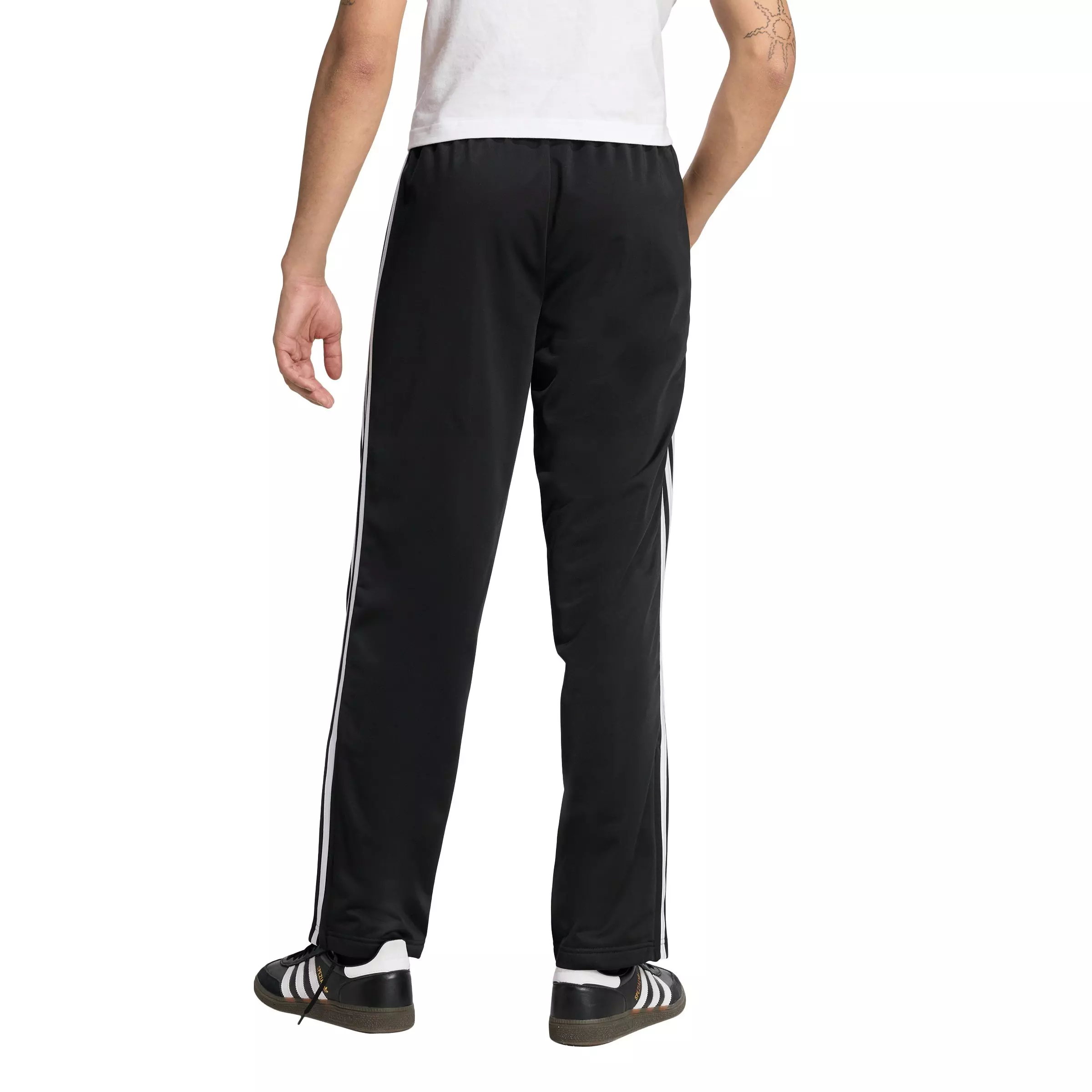adidas Originals Men's Firebird Track Pants - Black - BLACK