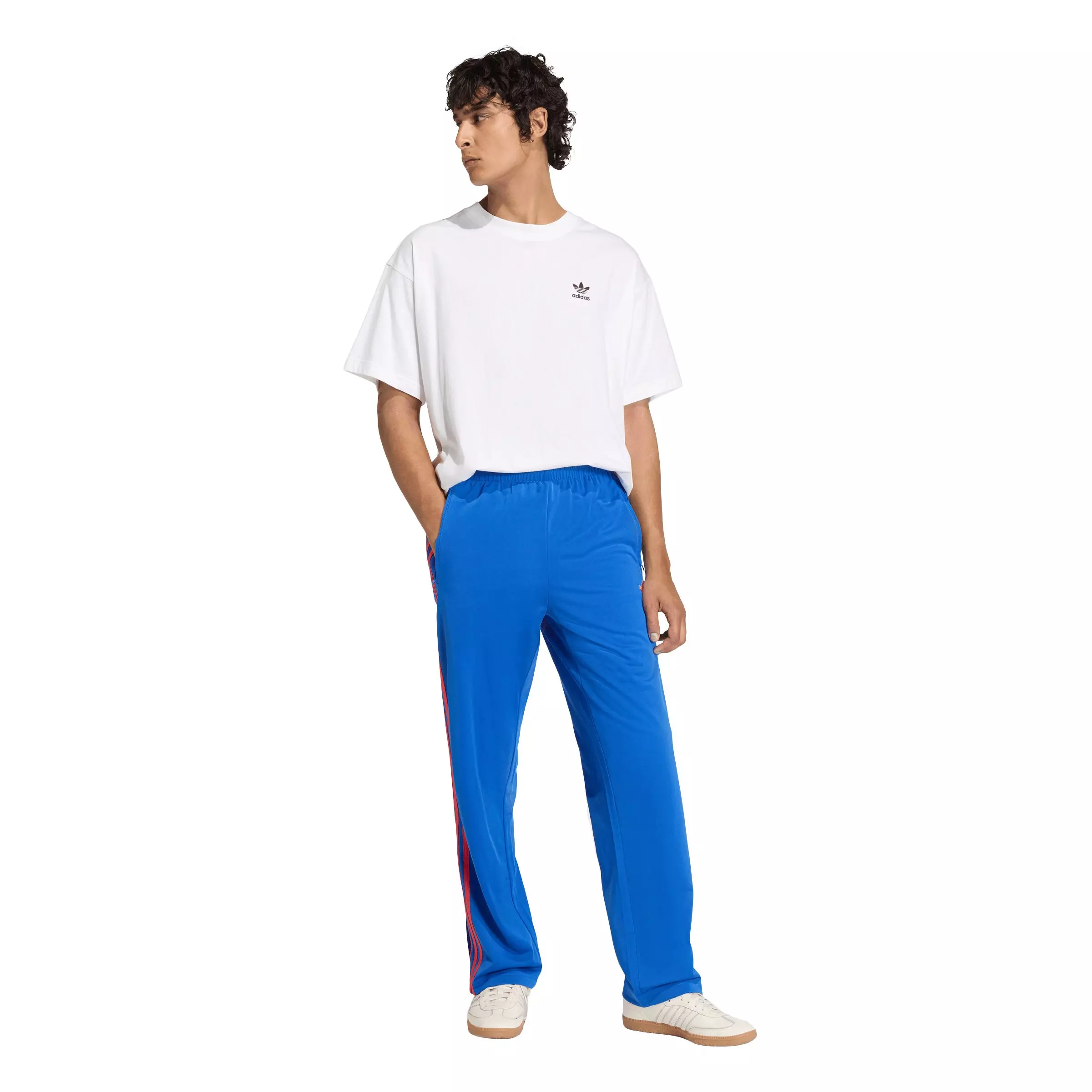 adidas Originals Men's Firebird Track Pants - Blue - BLUE