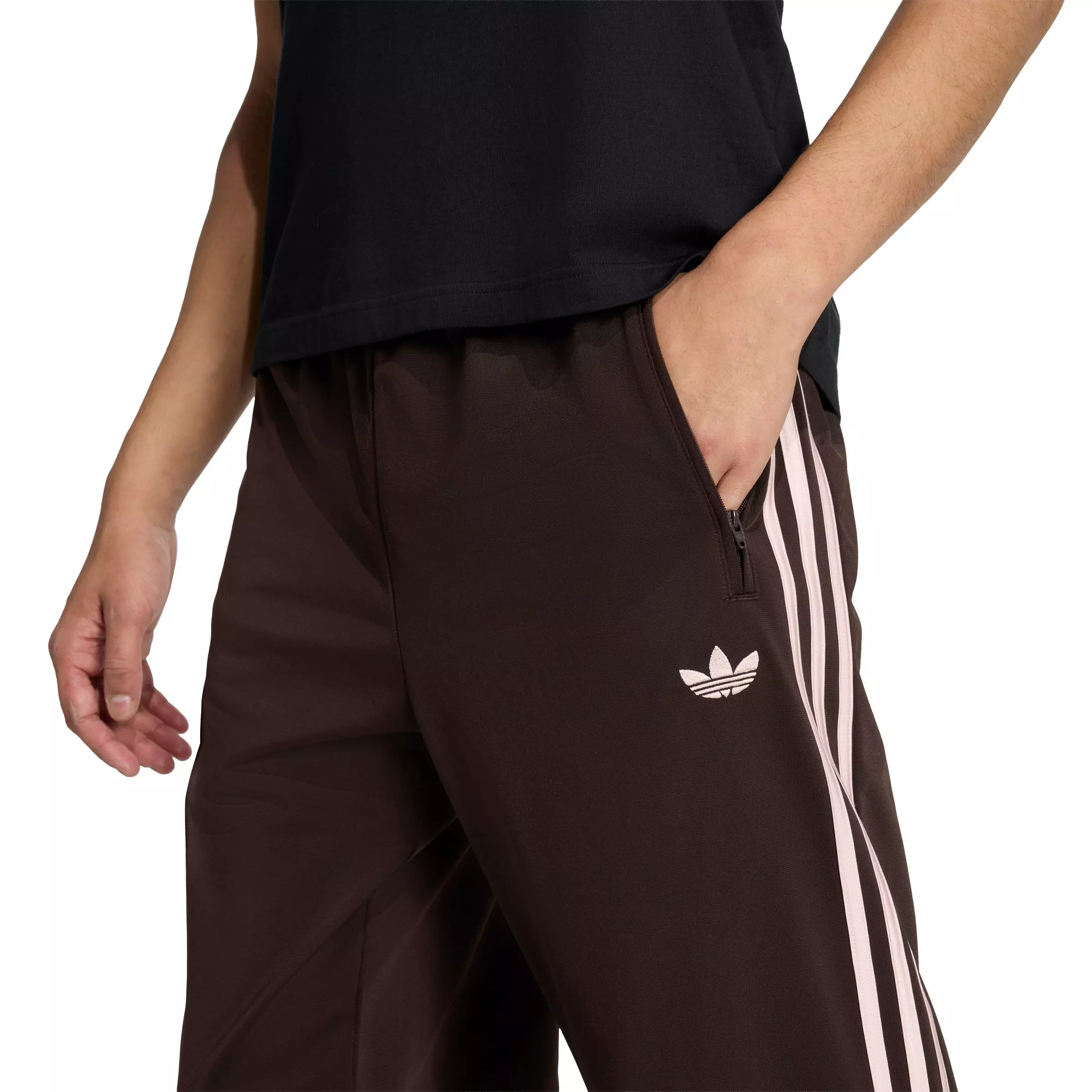 adidas Originals Men's Firebird Track Pants -Coffee - COFFEE