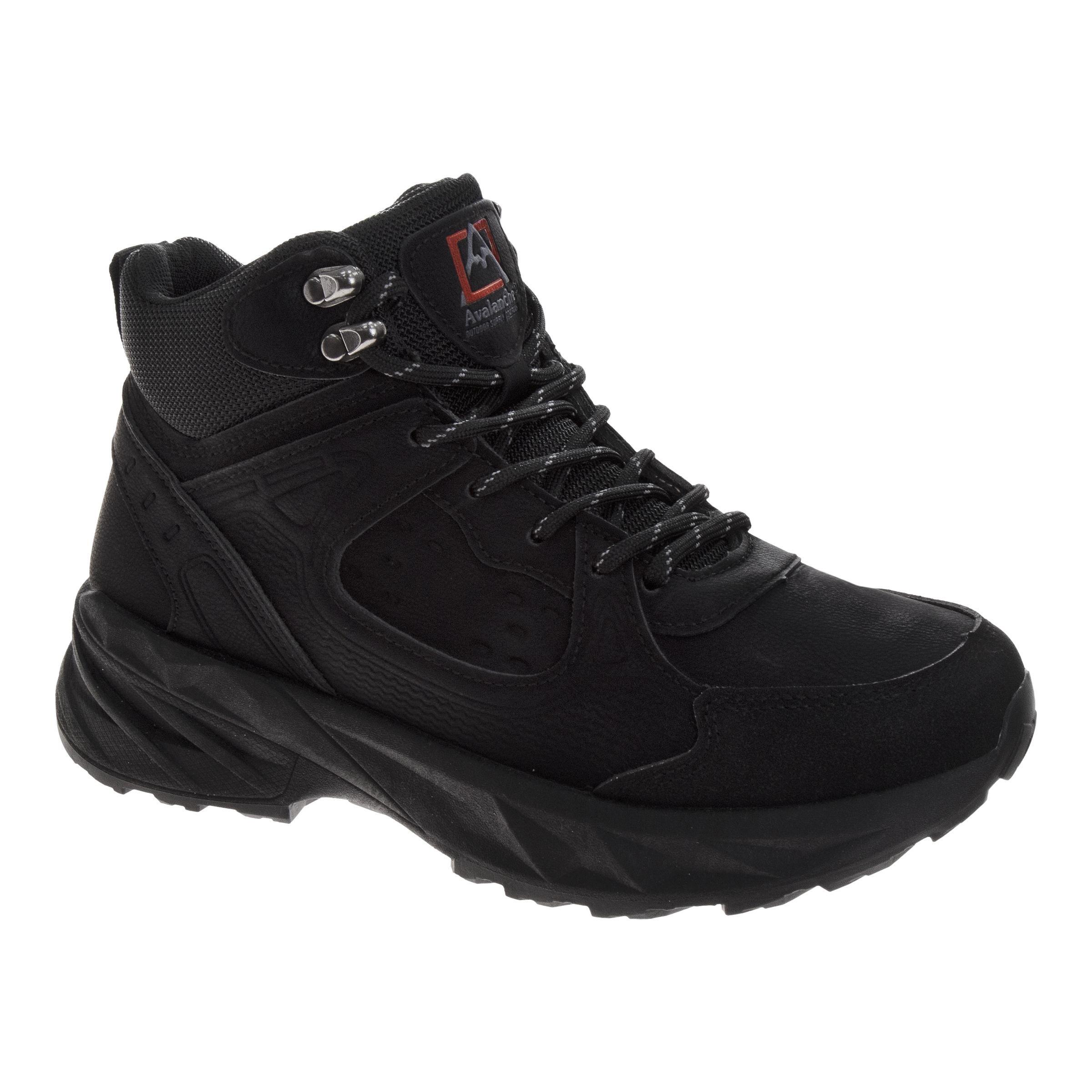 Avalanche Outdoor Trail Lace-Up "Black" Men's Boot - BLACK