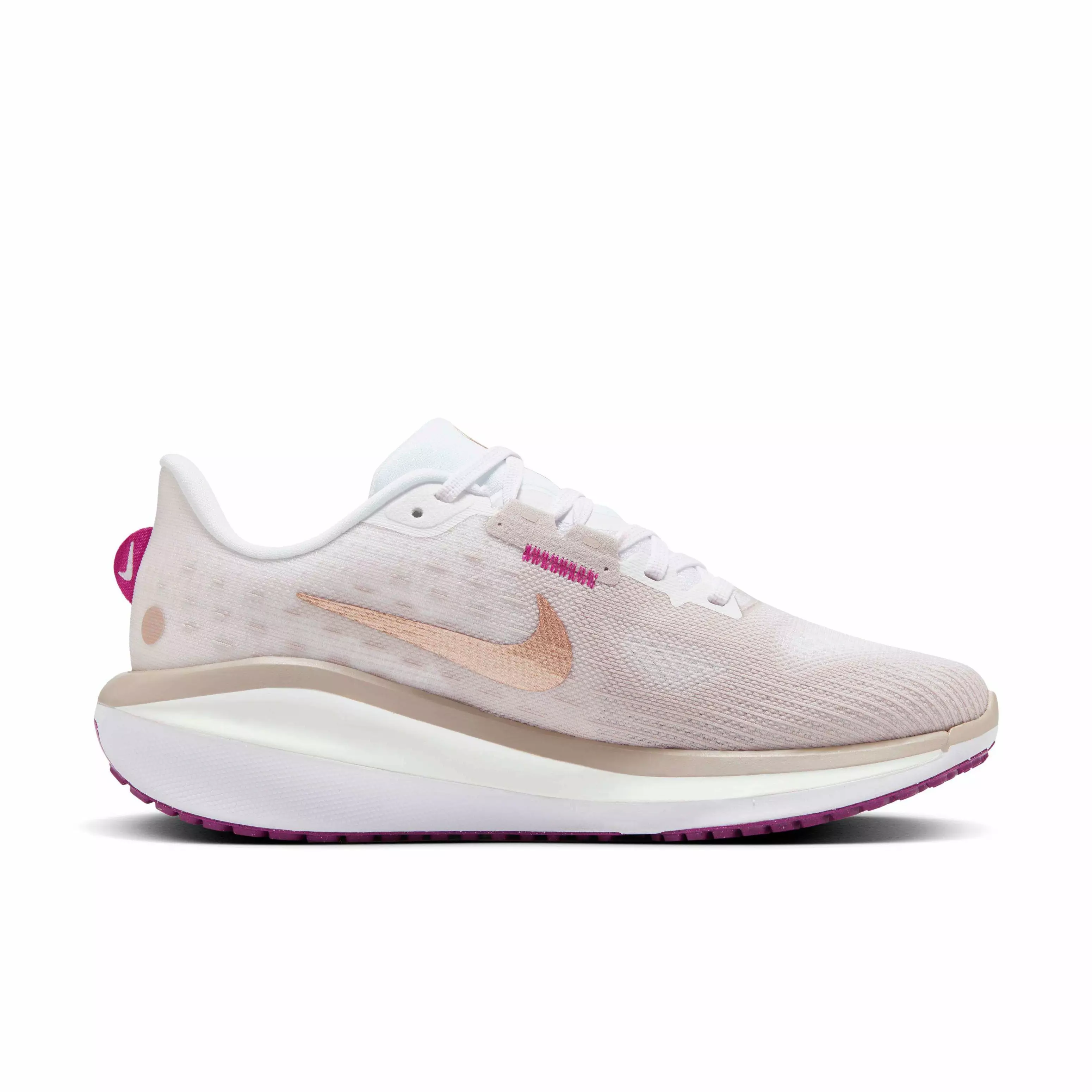 Nike Vomero 17 "Platinum Violet/White/Hot Fuchsia/Metallic Red Bronze" Women's Running Shoe - VIOLET/WHITE/FUCHSIA/BRONZE