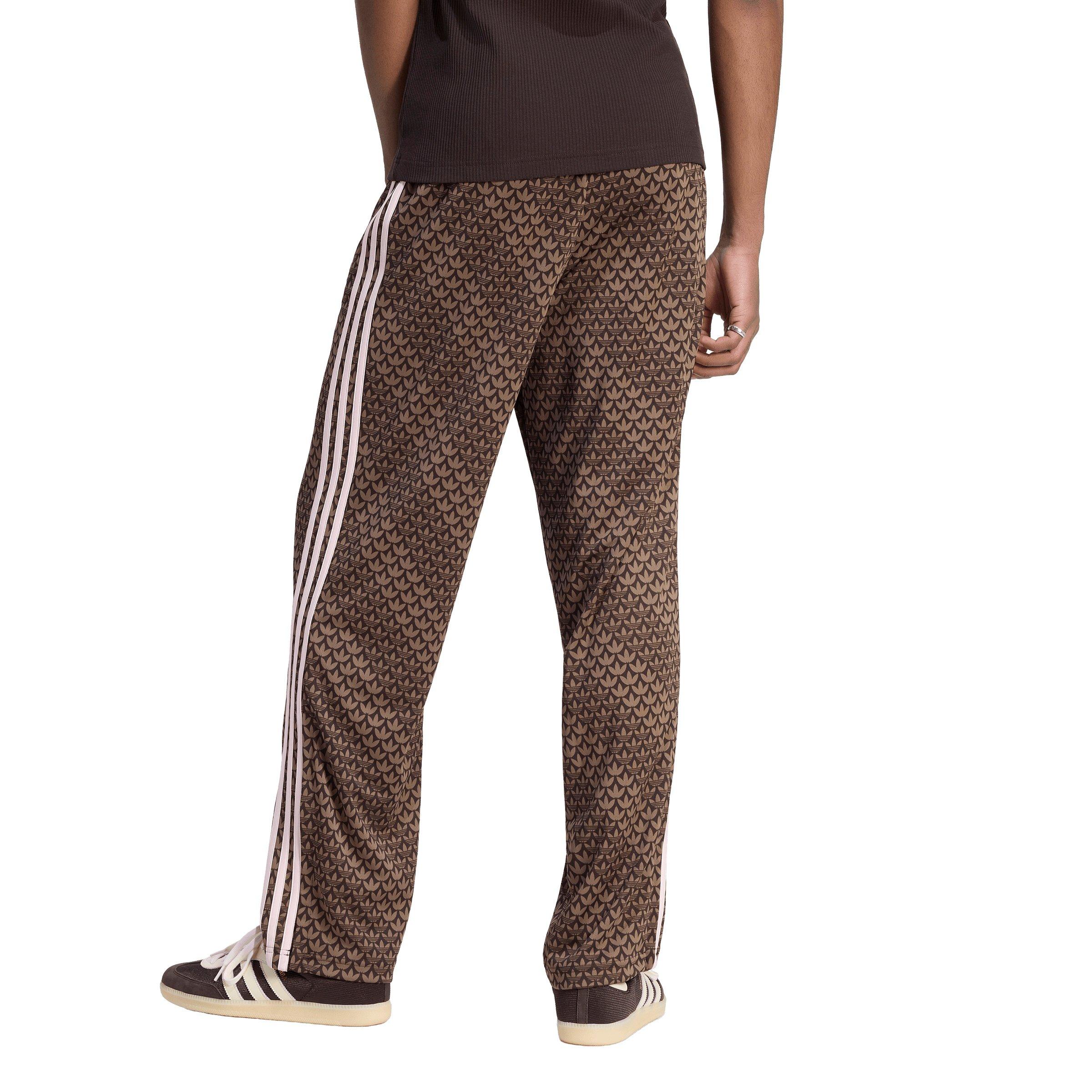 adidas Originals Men's Firebird Loose Monogram Track Pants -Coffee - COFFEE Thumbnail View 2