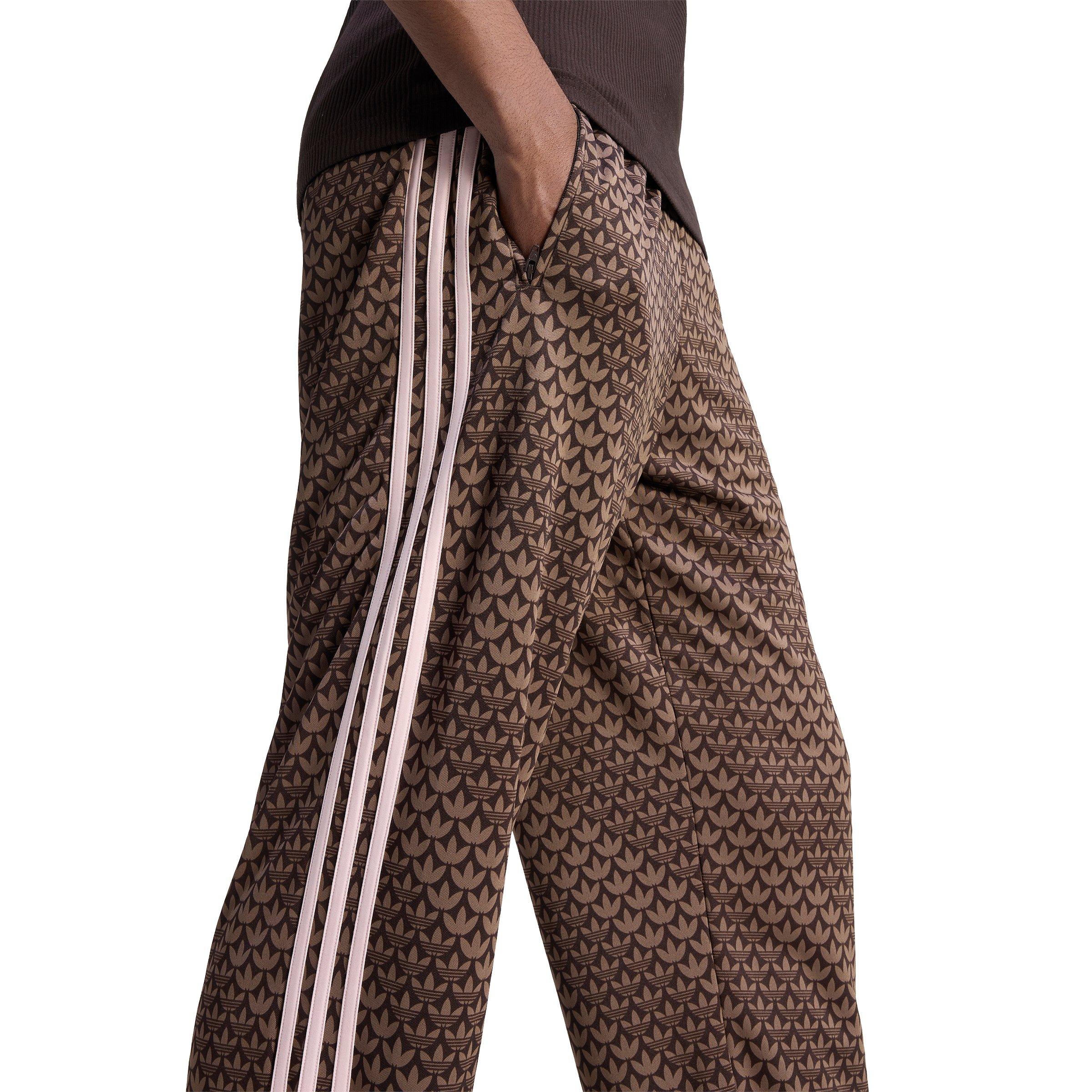 adidas Originals Men's Firebird Loose Monogram Track Pants -Coffee - COFFEE Thumbnail View 3