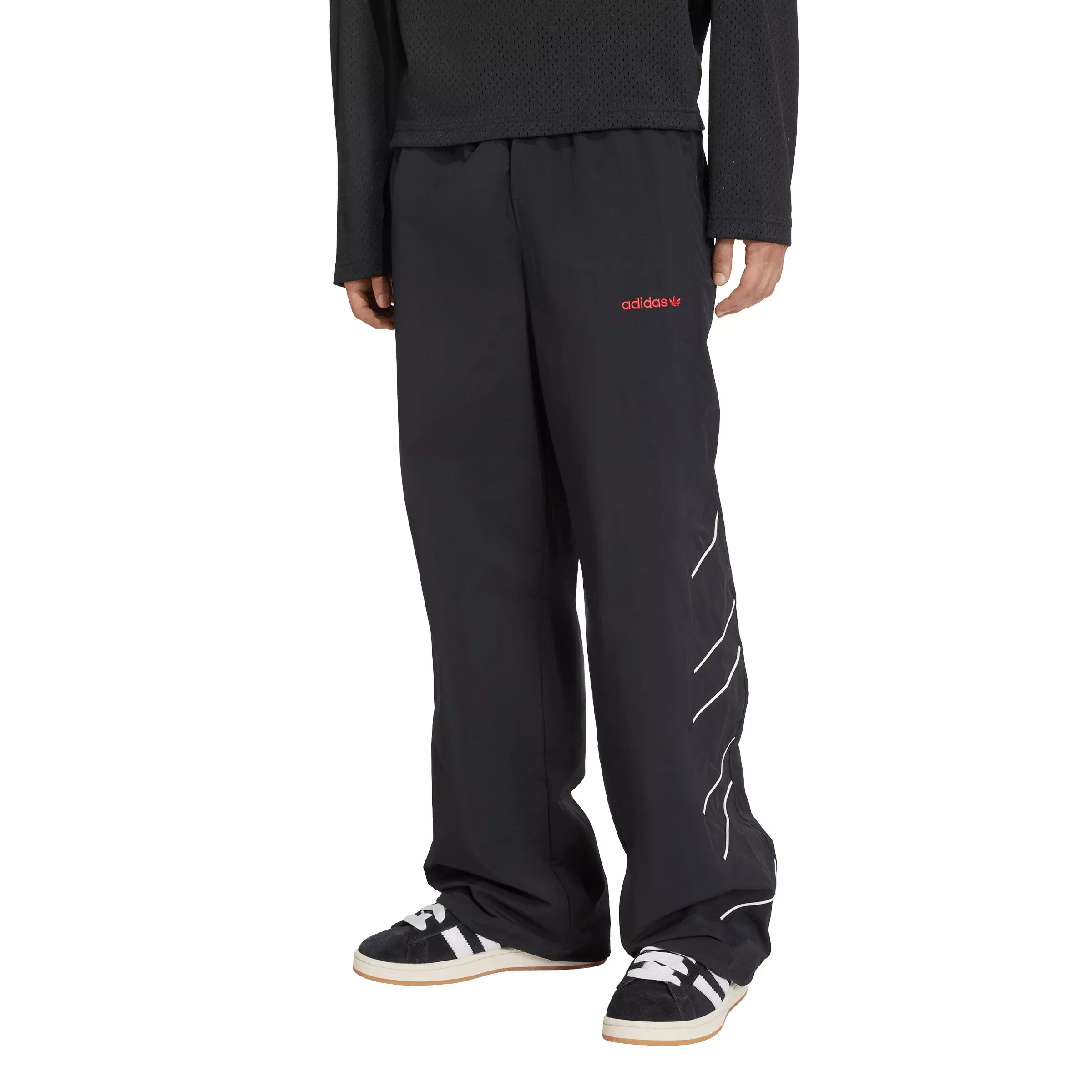 adidas Originals Men's Cutline Trackpants - Black - BLACK