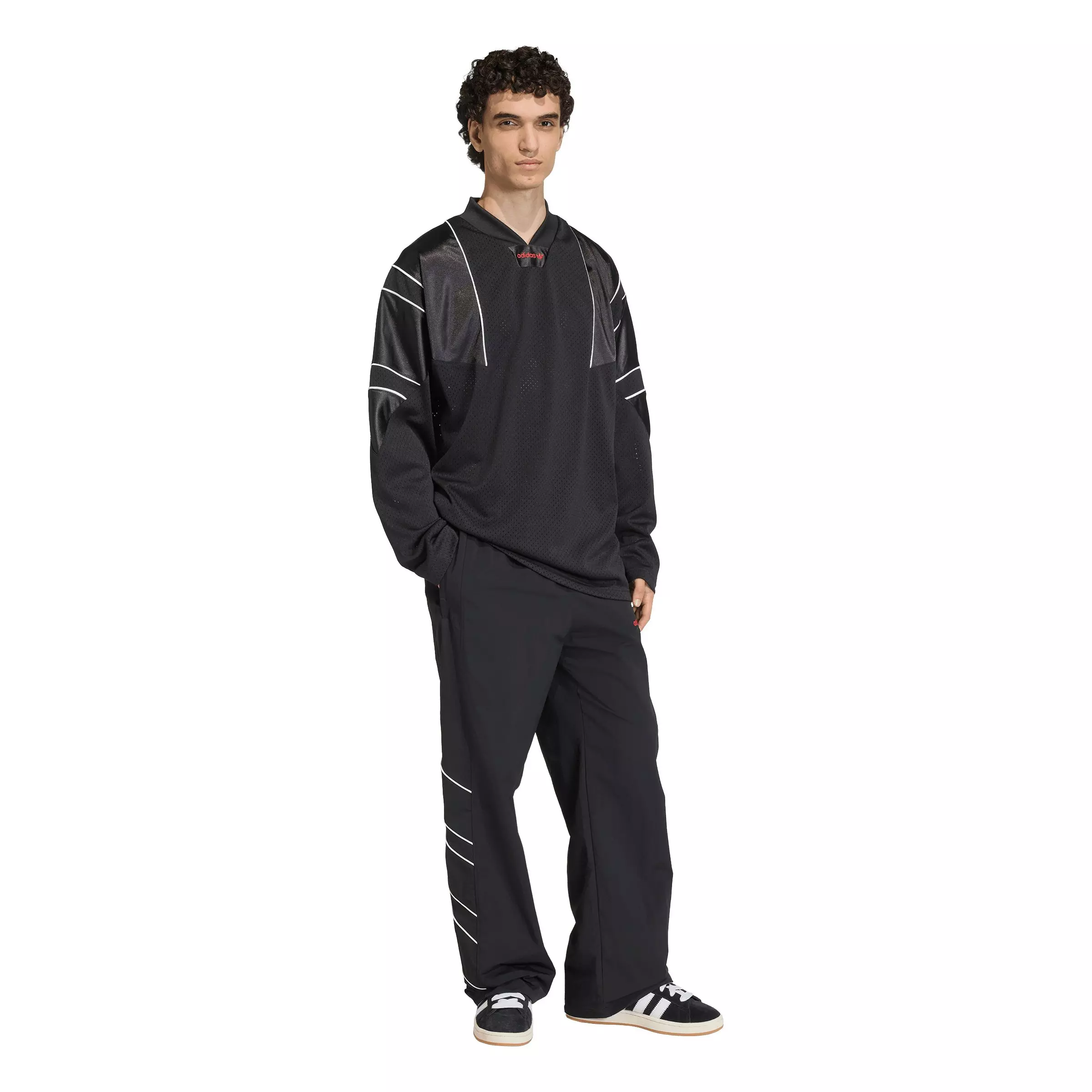 adidas Originals Men's Cutline Trackpants -Black - BLACK