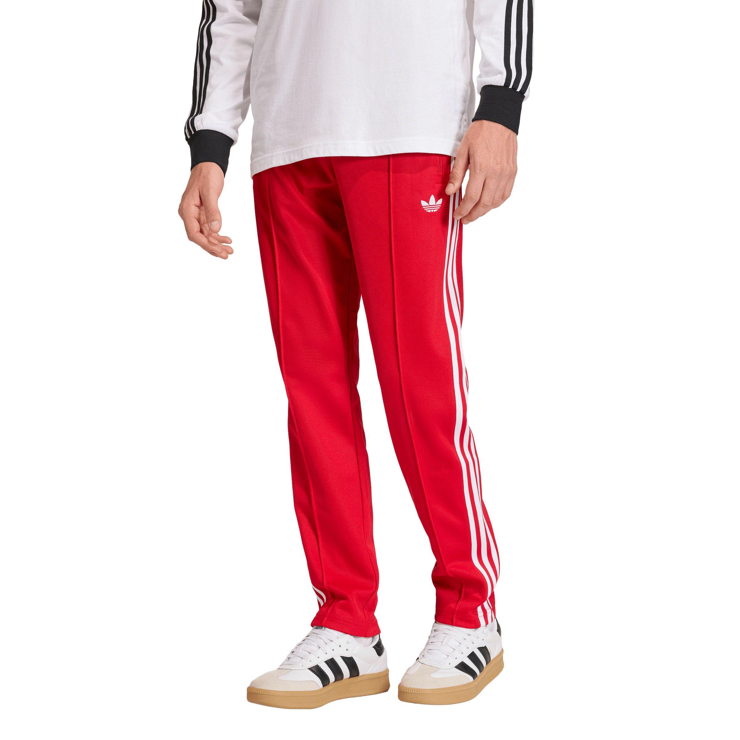 adidas Originals Men's Classic Track Pants -Red - RED Thumbnail View 1