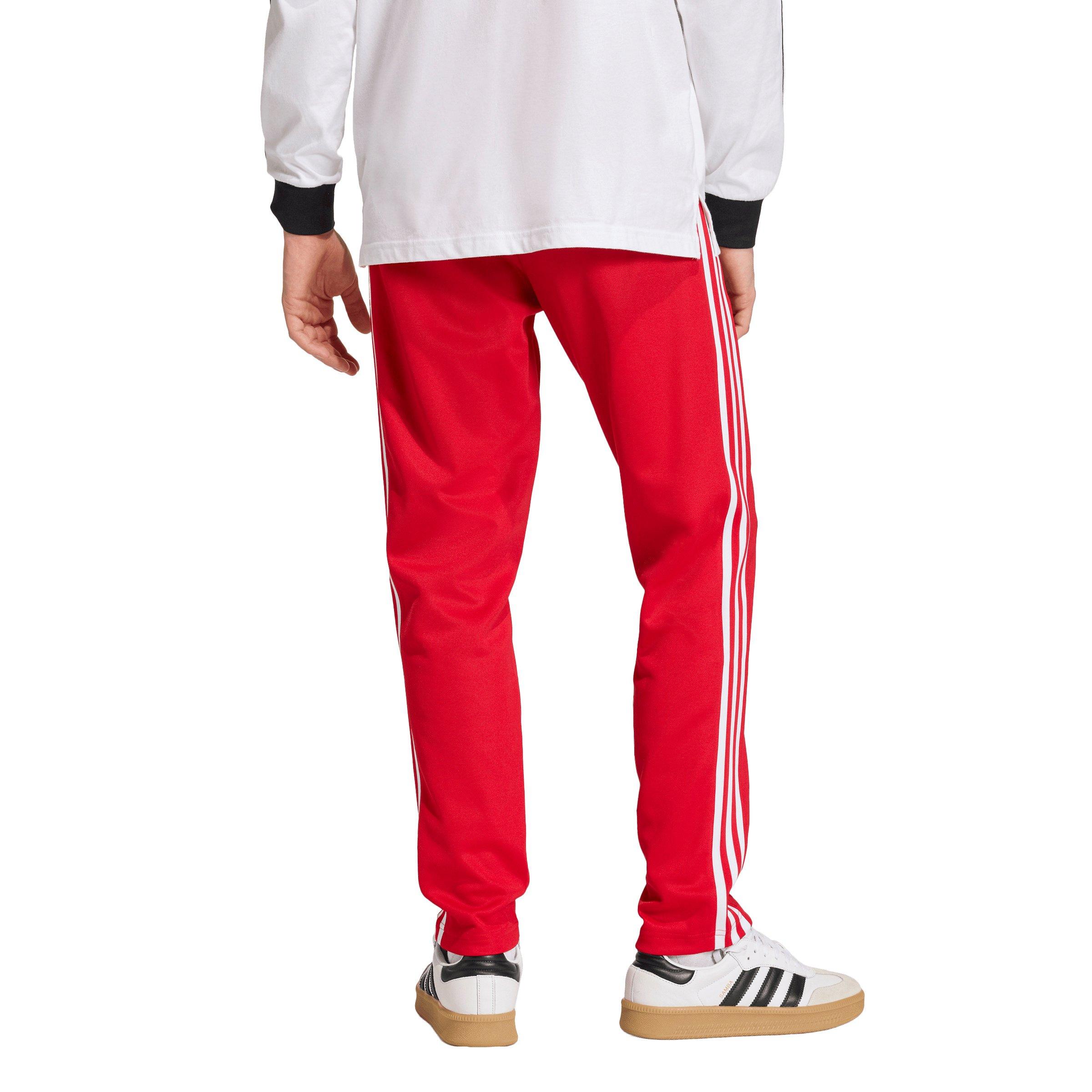 adidas Originals Men's Classic Track Pants - Red - RED Thumbnail View 2