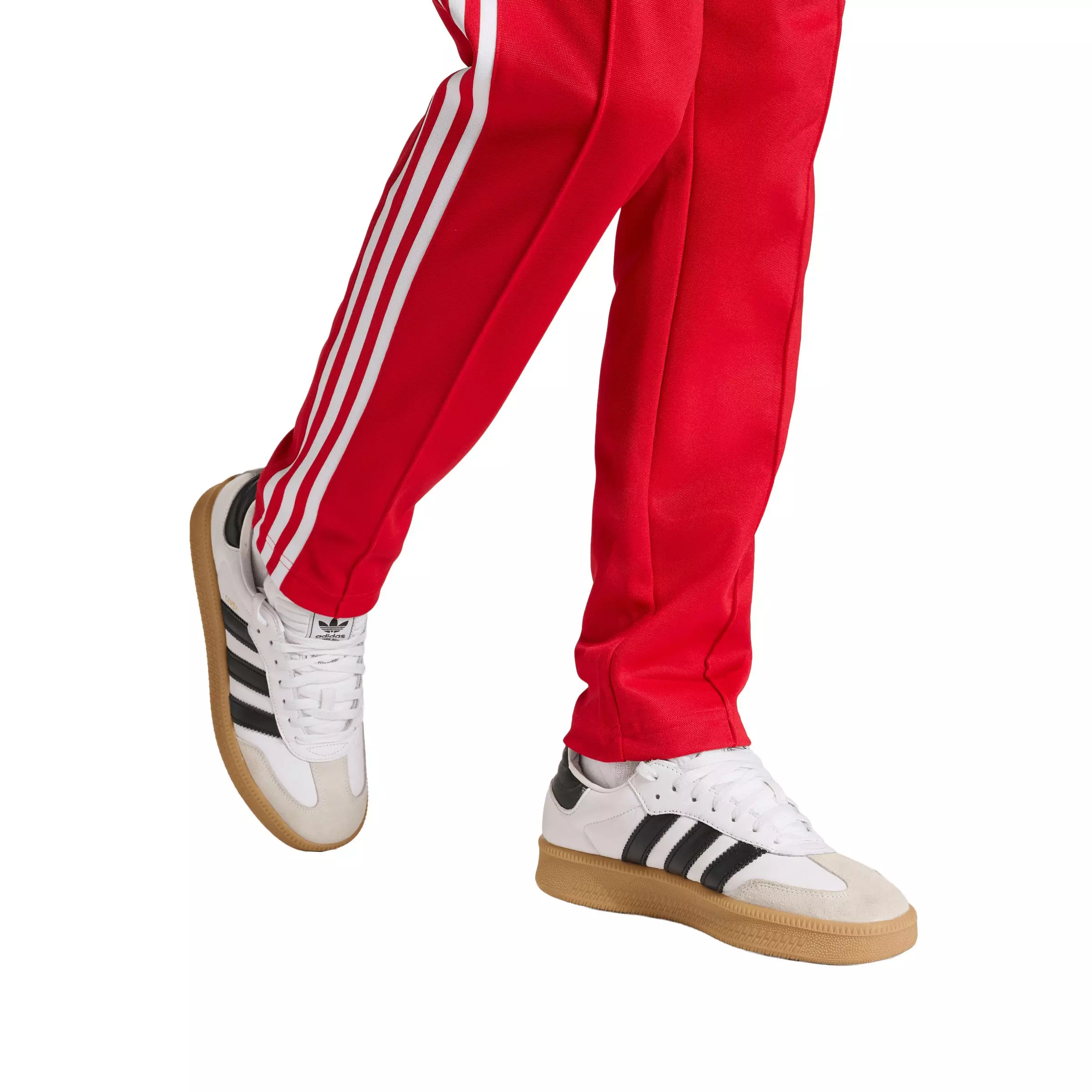 adidas Originals Men's Classic Track Pants -Red - RED