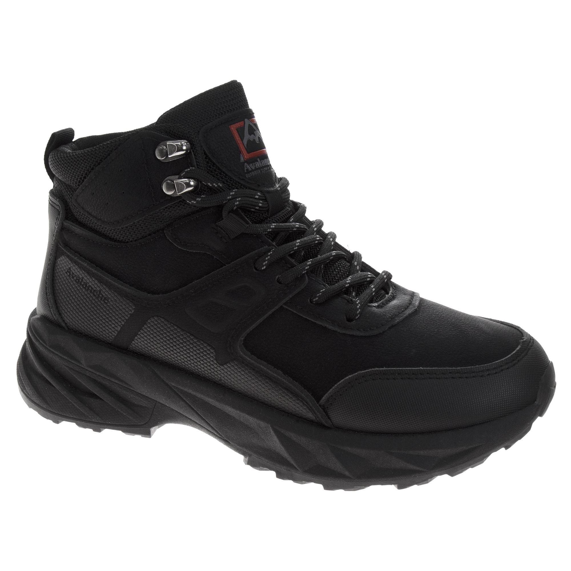 Avalanche Rugged Outdoor Trail "Black" Men's Boot - BLACK