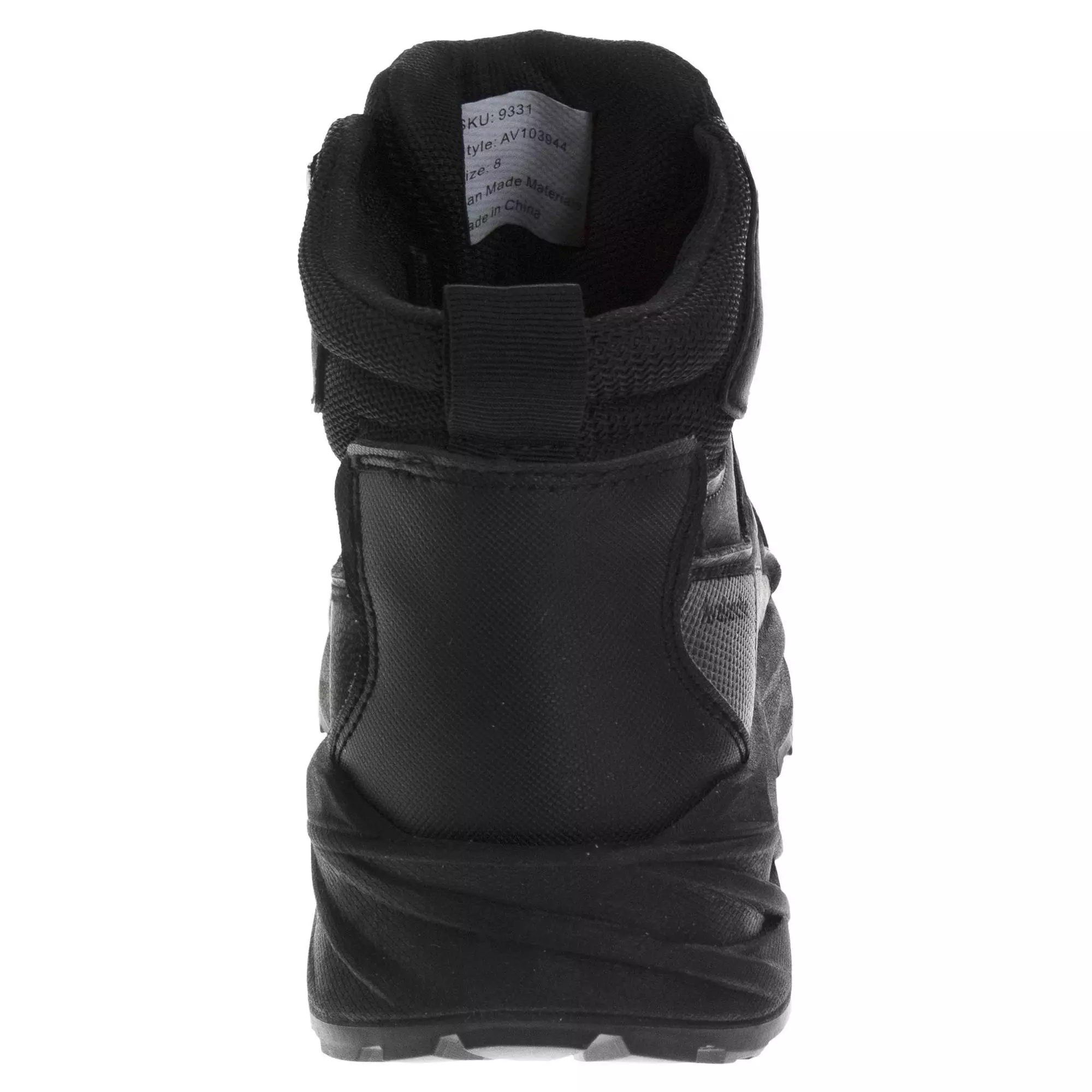 Avalanche Rugged Outdoor Trail "Black" Men's Boot - BLACK