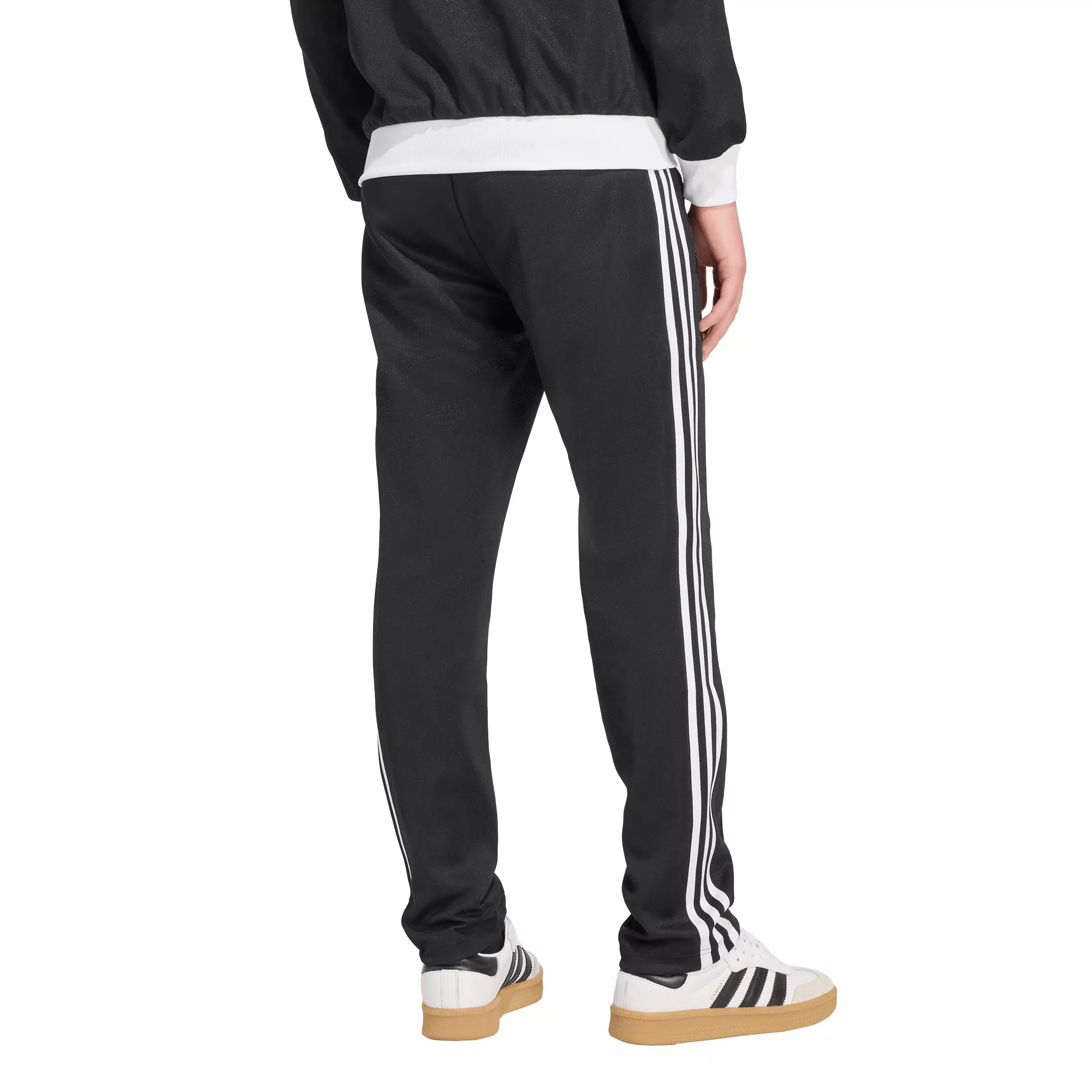 adidas Originals Men's Beckenbauer Classic Track Pants -Black - BLACK