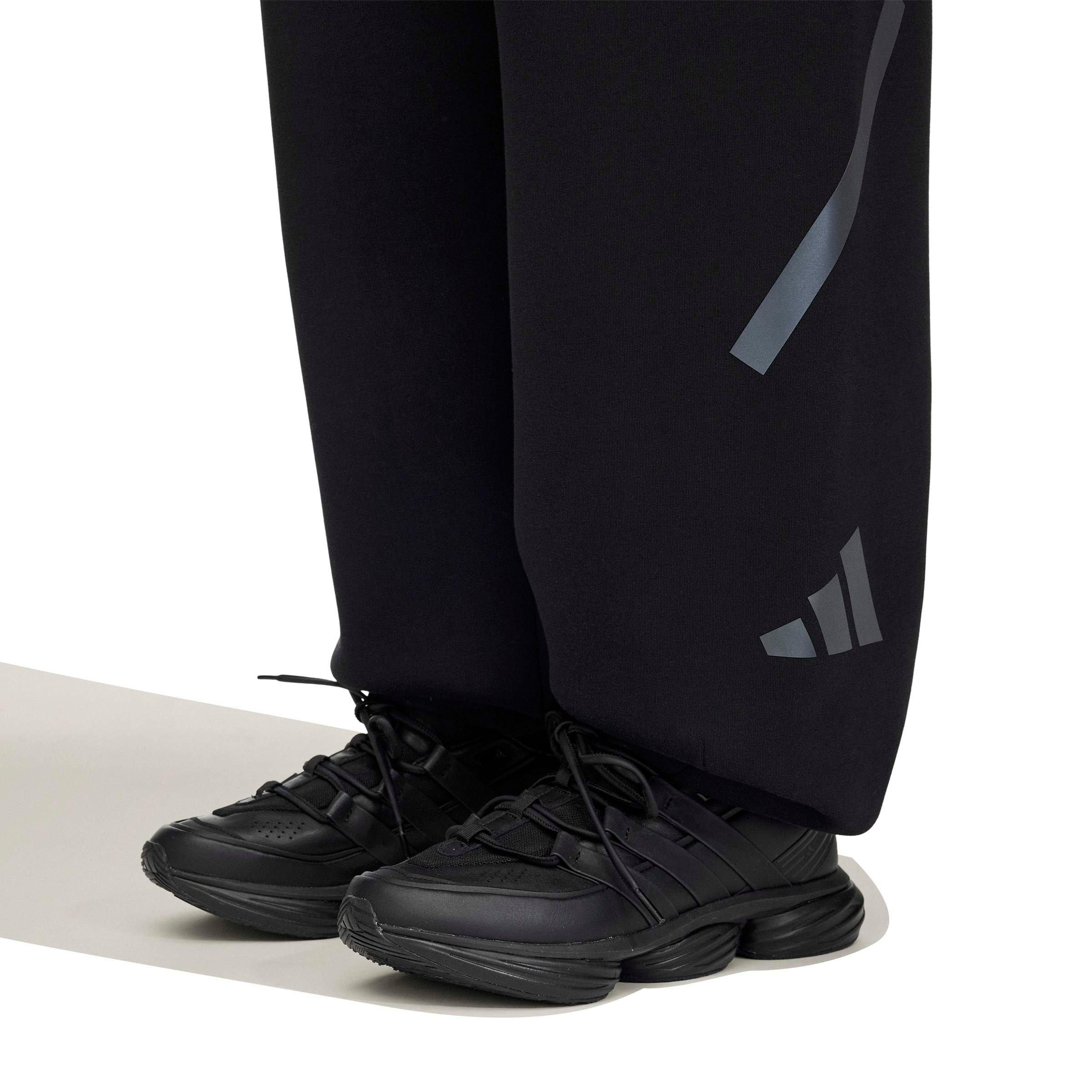 adidas Men's x Entire Studios Z.N.E. Uniform Knit Pants -Black - BLACK Thumbnail View 6