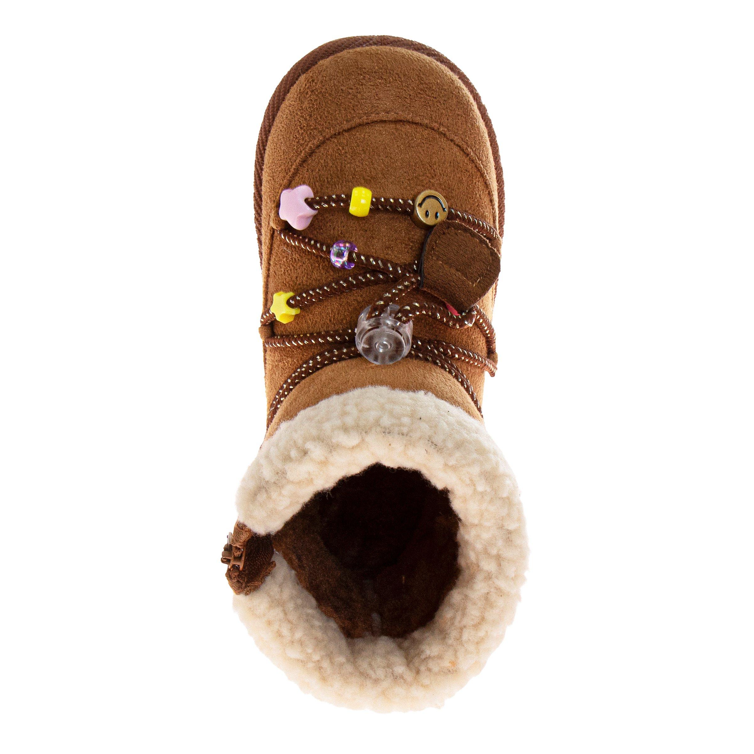 Avalanche Cozy Winter "Chestnut" Preschool Girls' Boot - CHESTNUT