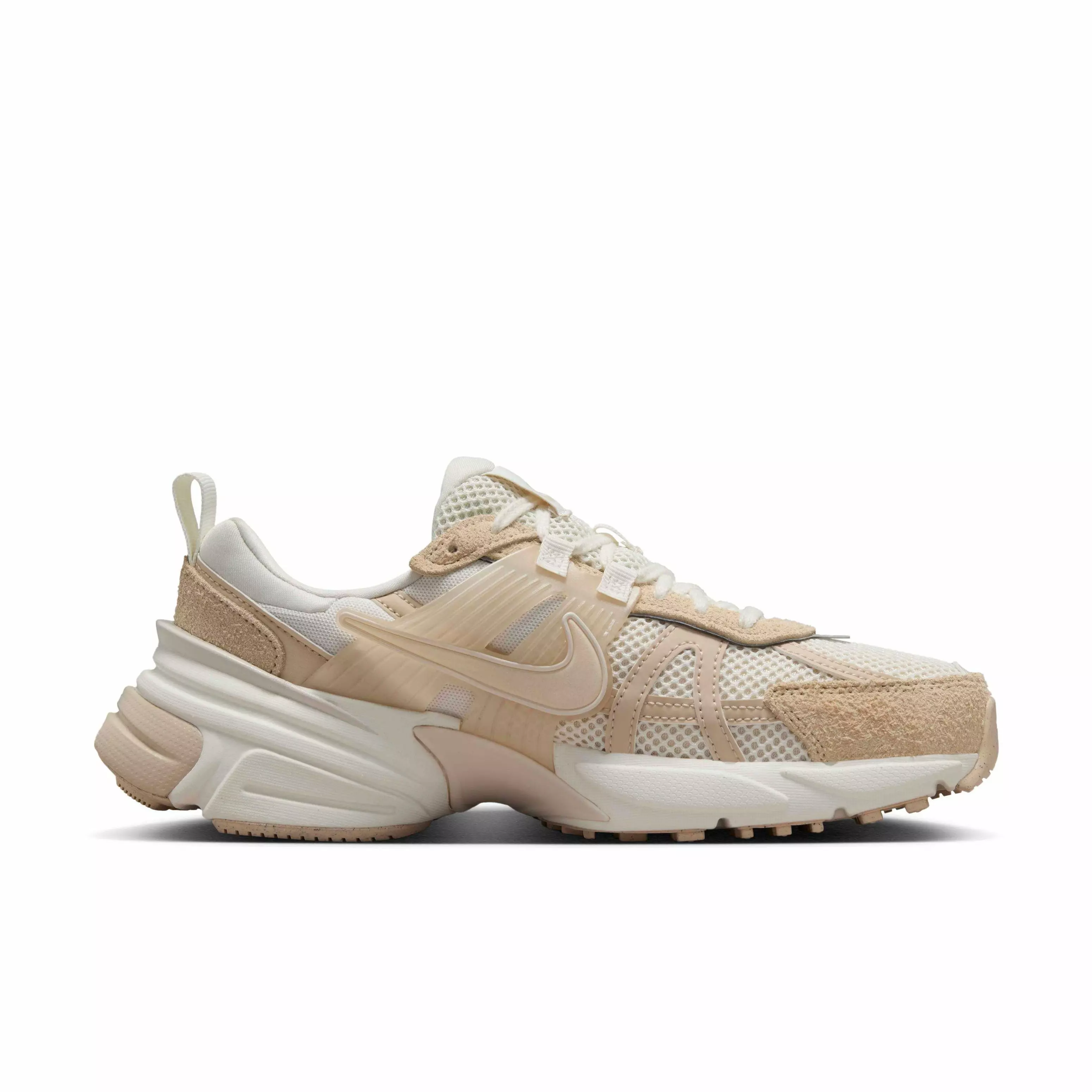 Nike V2K Run "Sail/Sanddrift/Phantom/Sail" Women's Shoe - SAIL/SANDDRIFT/PHANTOM/SAIL