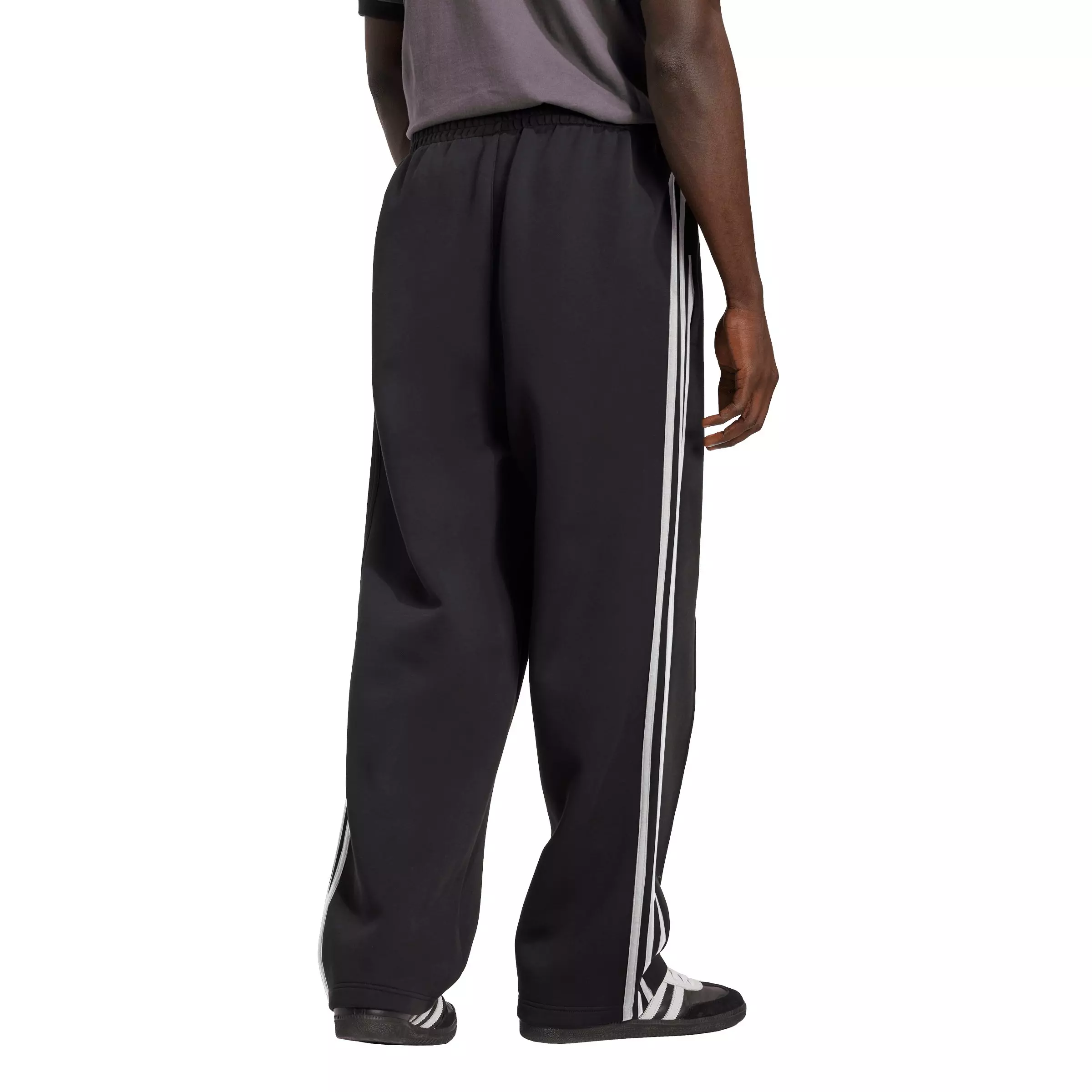 adidas Originals Men's Adicolor Spacer Baggy Track Pants -Black - BLACK