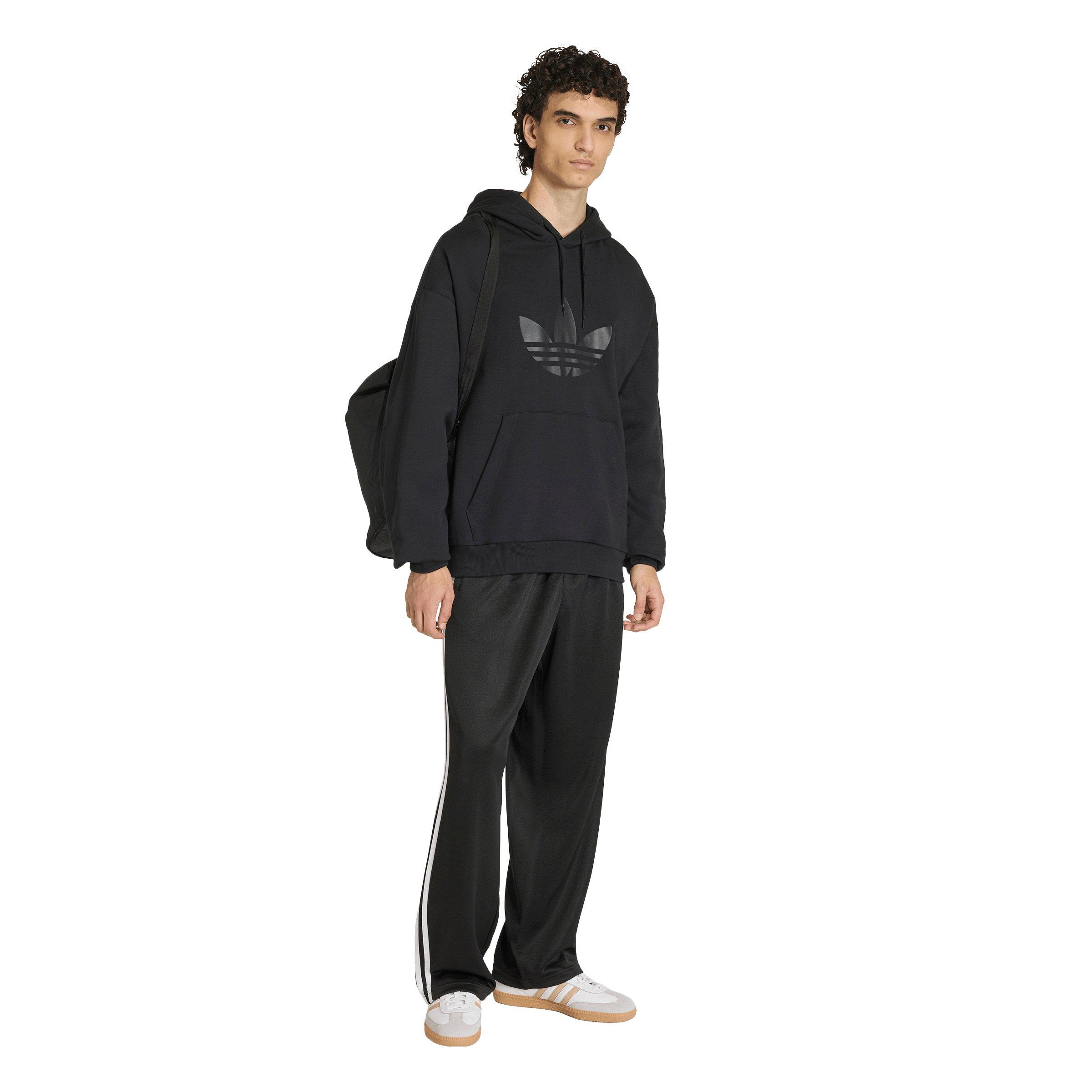 adidas Originals Men's Adicolor Loose Trackpants -Black - BLACK Thumbnail View 5