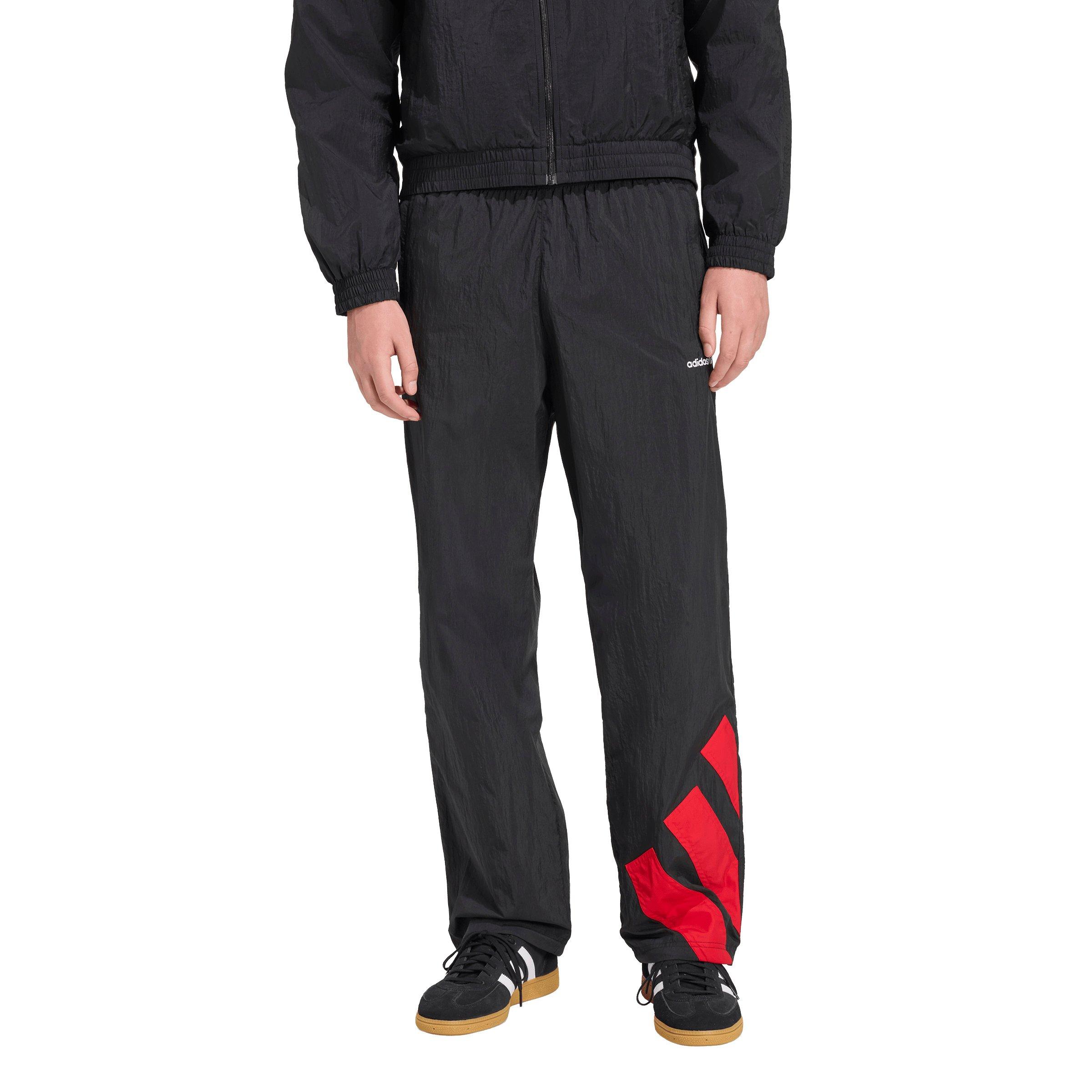 adidas Originals Men's Adicolor Blocked Track Pants - Black - BLACK Thumbnail View 1