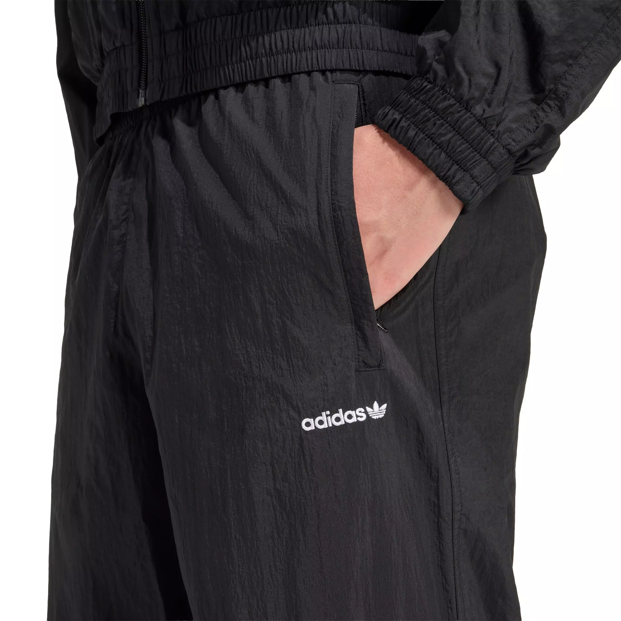 adidas Originals Men's Adicolor Blocked Track Pants -Black - BLACK