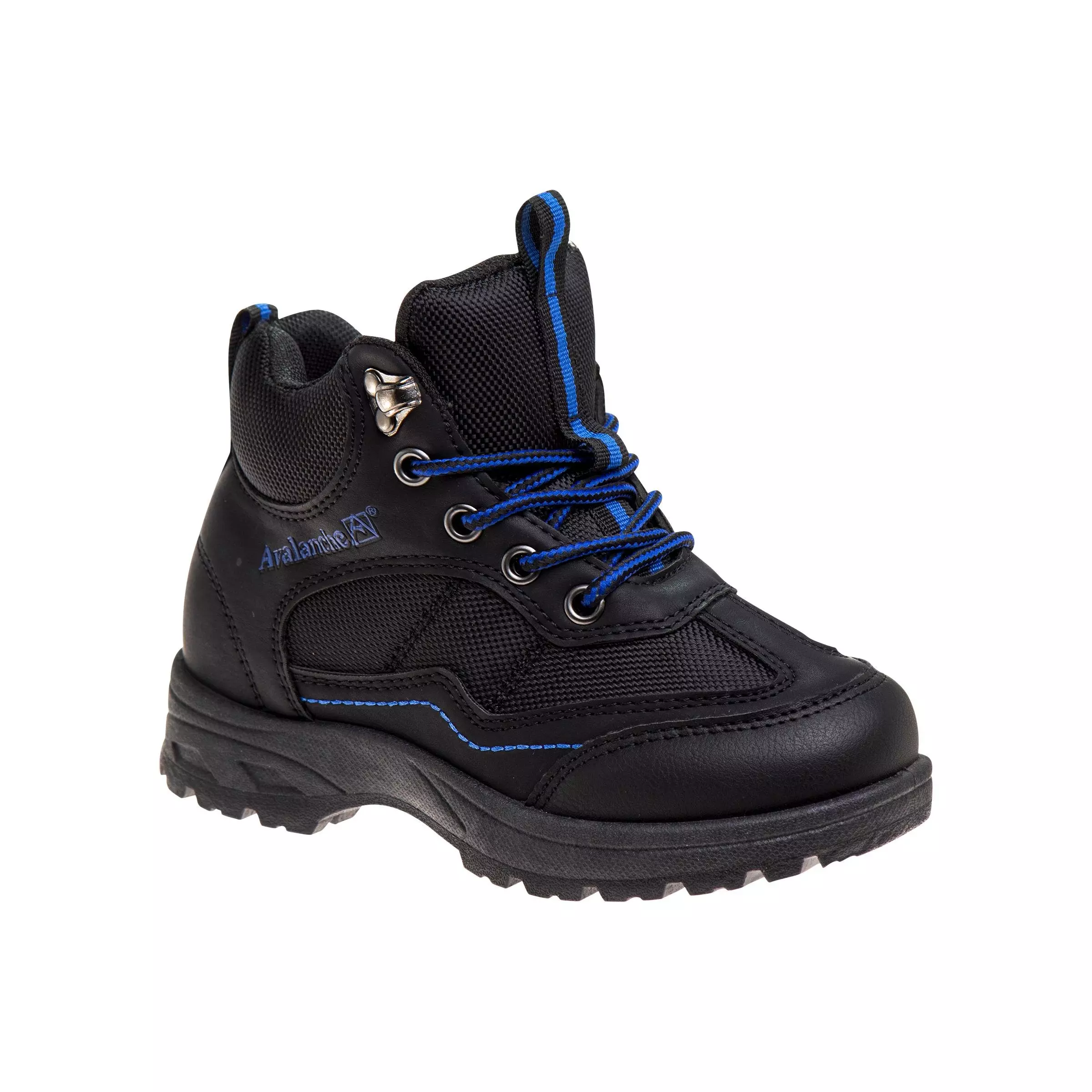 Avalanche All Terrain Adventure "Black/Blue" Preschool Boys' Hiker Boot - BLACK/BLUE