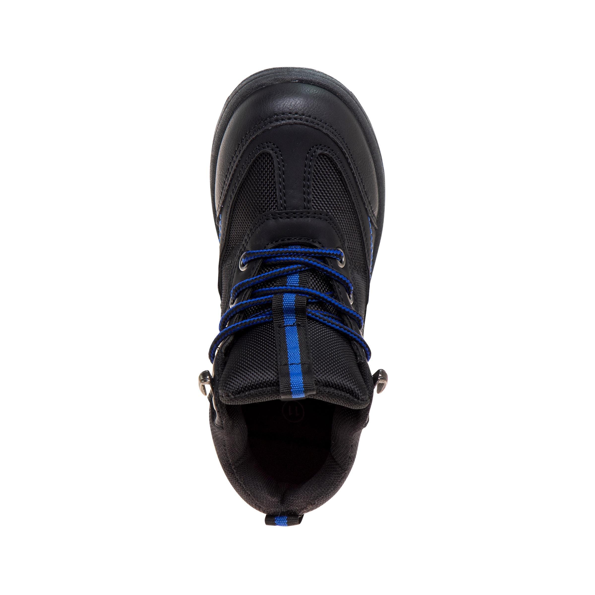 Avalanche All Terrain Adventure "Black/Blue" Preschool Boys' Hiker Boot - BLACK/BLUE