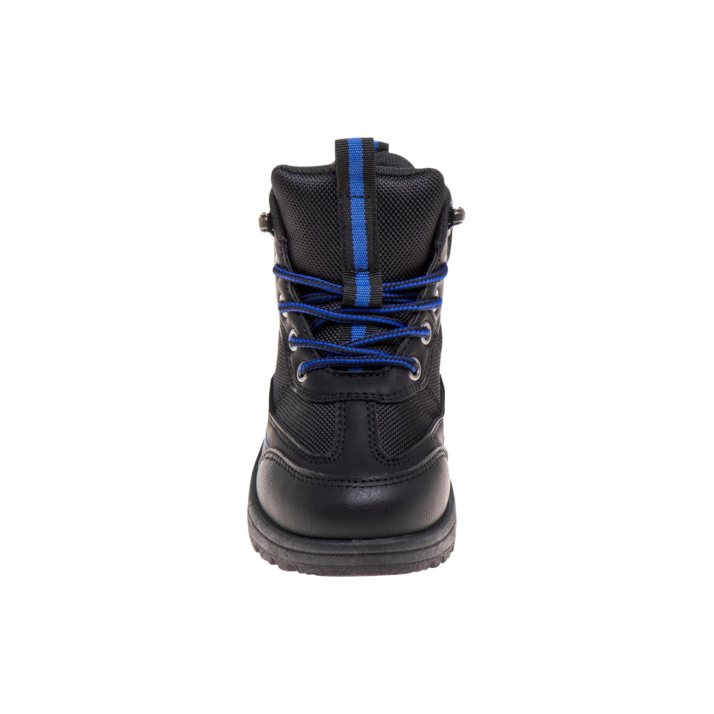 Avalanche All Terrain Adventure "Black/Blue" Preschool Boys' Hiker Boot - BLACK/BLUE